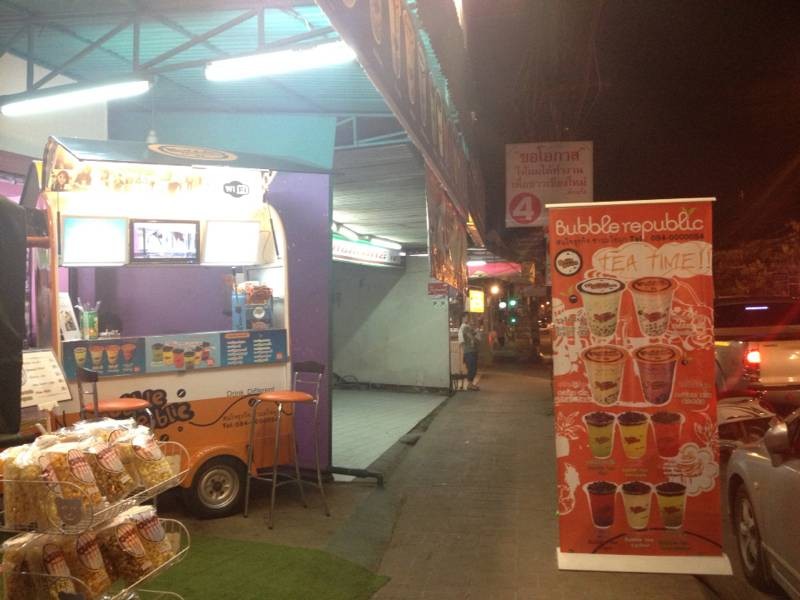 รีวิว Bubble Republic ข้างแมค ชานมในรถส้ม