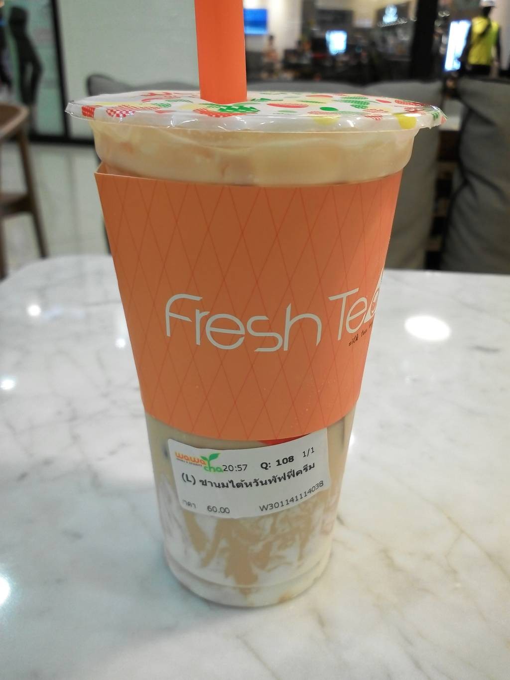 รีวิว Wawa Cha Mega Bangna ชานมไข่มุก ในเครือ Sukishi MEGA BANGNA