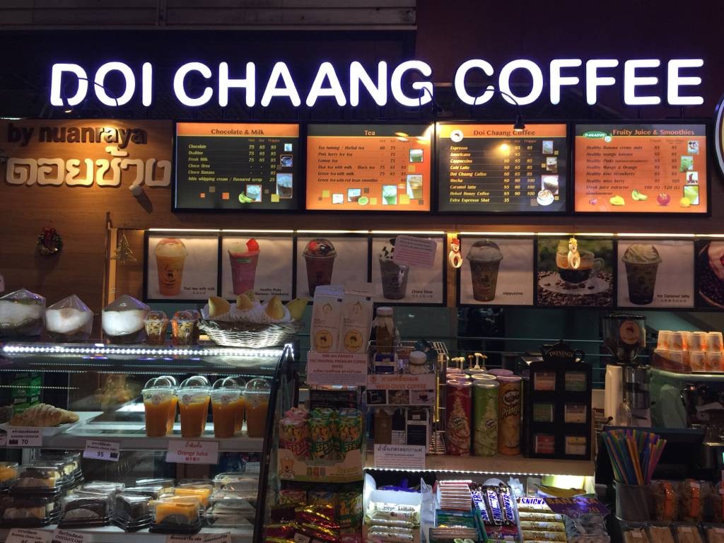 รีวิว Doi Chaang Coffee สนามบินดอนเมือง - ร้านกาแฟดอยช้าง ณ ดอนเมือง