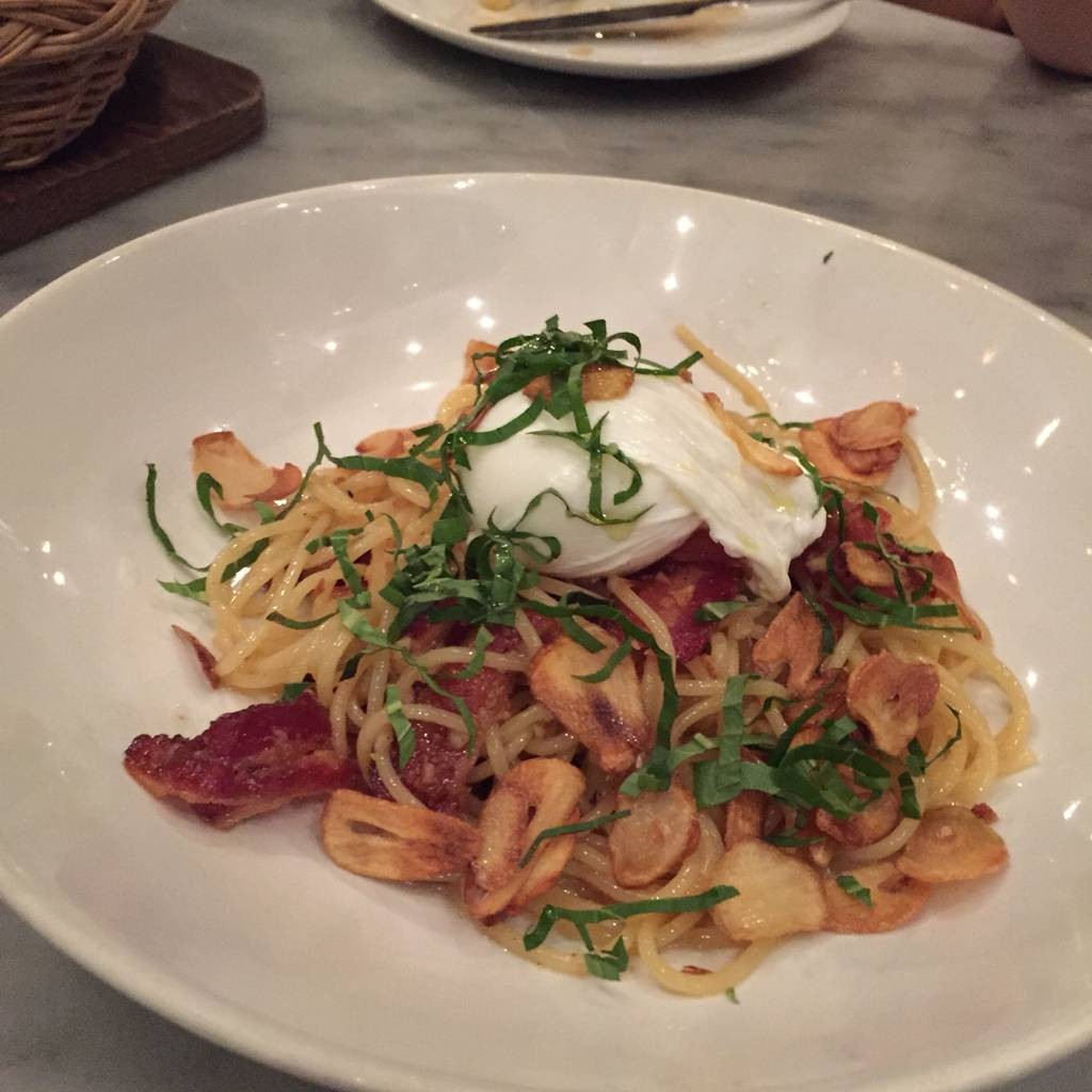 รีวิว Roast Coffee & Eatery ซีนสเปซ ทองหล่อ nice scallops and pasta