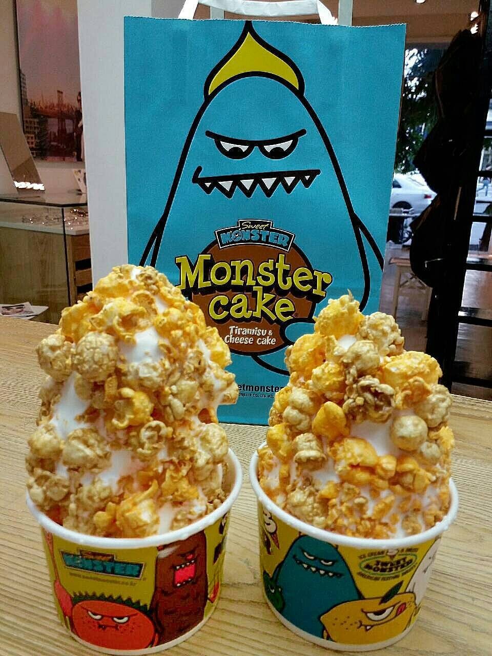 รีวิว Sweet MONSTER - ไอศครีมนม กับป๊อบคอร์นบินตรงจากเกาหลี