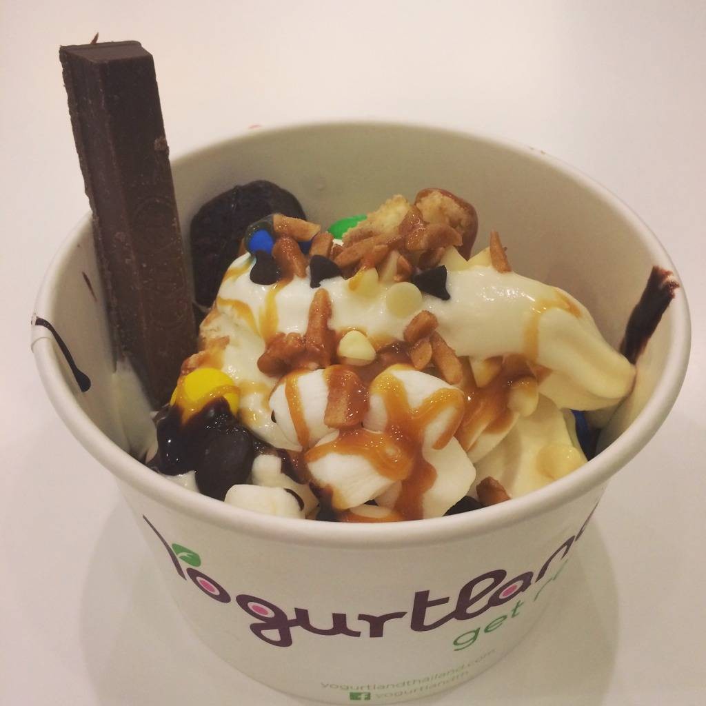 รีวิว Yogurtland The Paseo Park กาญจนาภิเษก ผ่านมาแวะชิม Wongnai