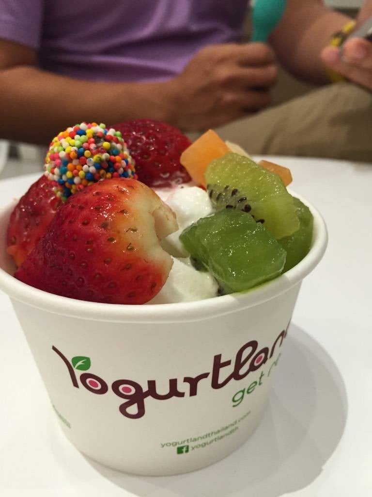 รีวิว Yogurtland Fashion Island yogurt อร่อยดี แอบแพง