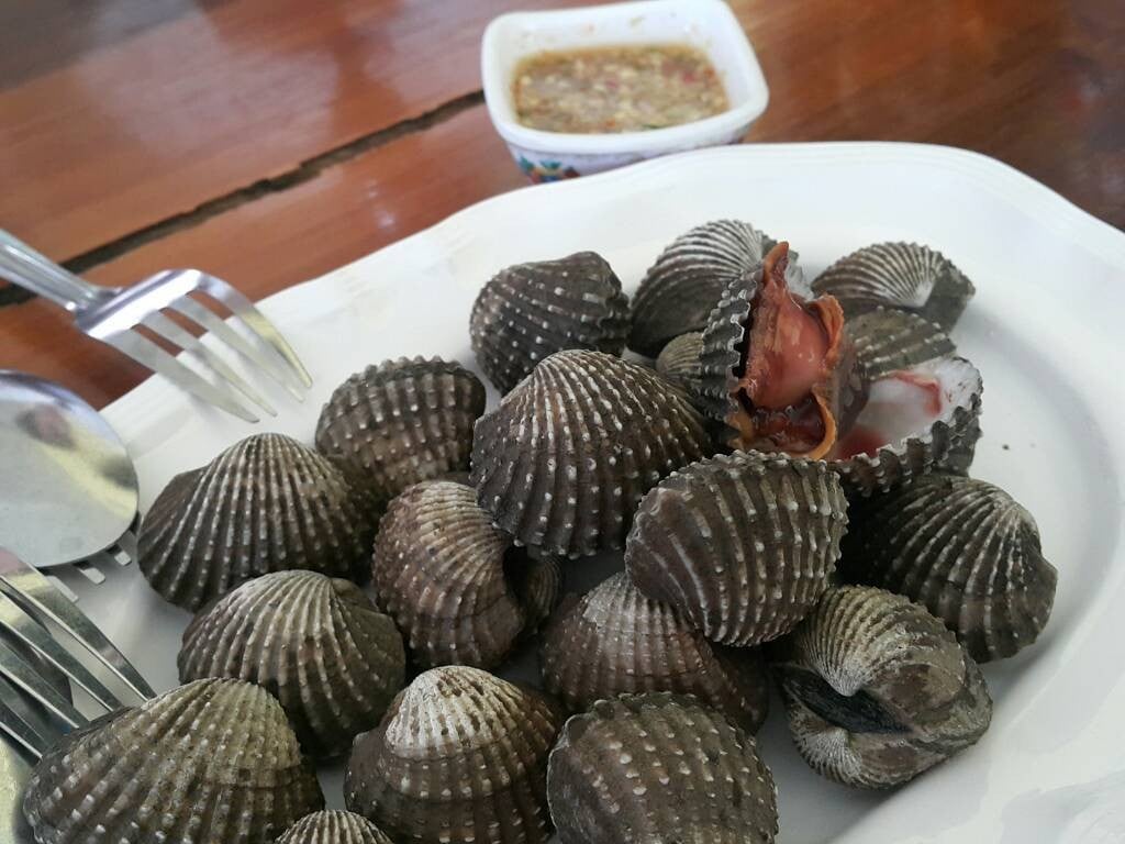 อ้อกุ้งเผาบางเลน