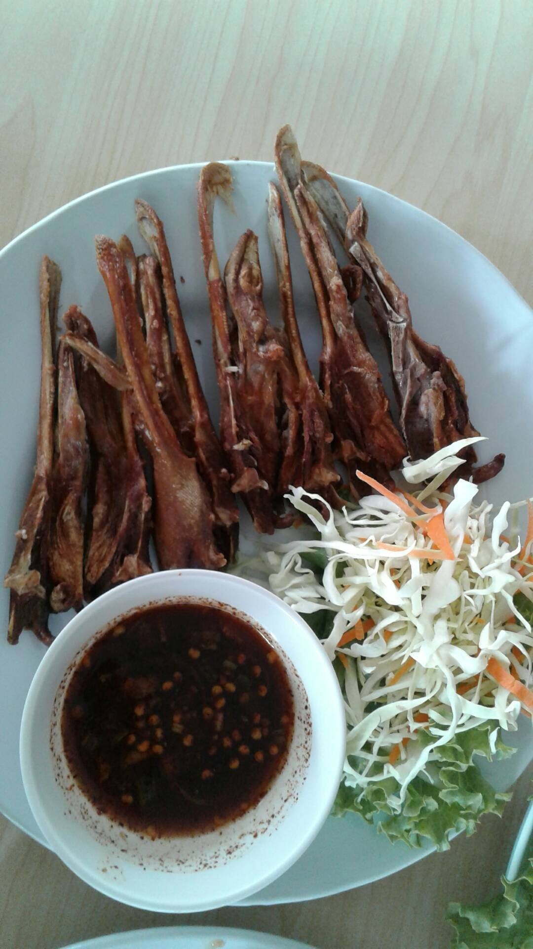 Khrua Ratchadamnoen dish photographed at the restaurant