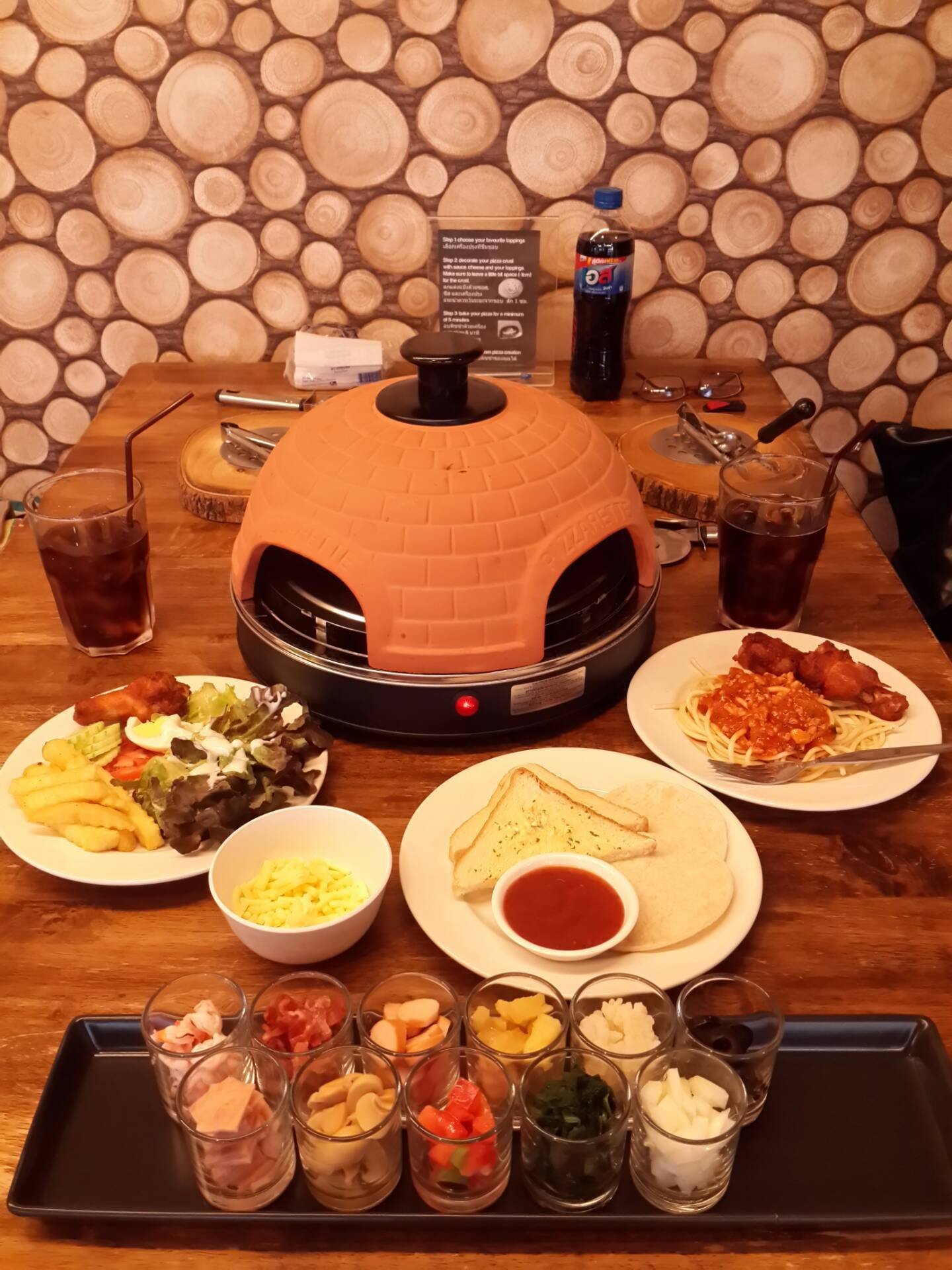 รีวิว Pizza Dome มินิพิซซ่า แบบ DIY เลือกเองทำเองได้ตามใจชอบ แบบ