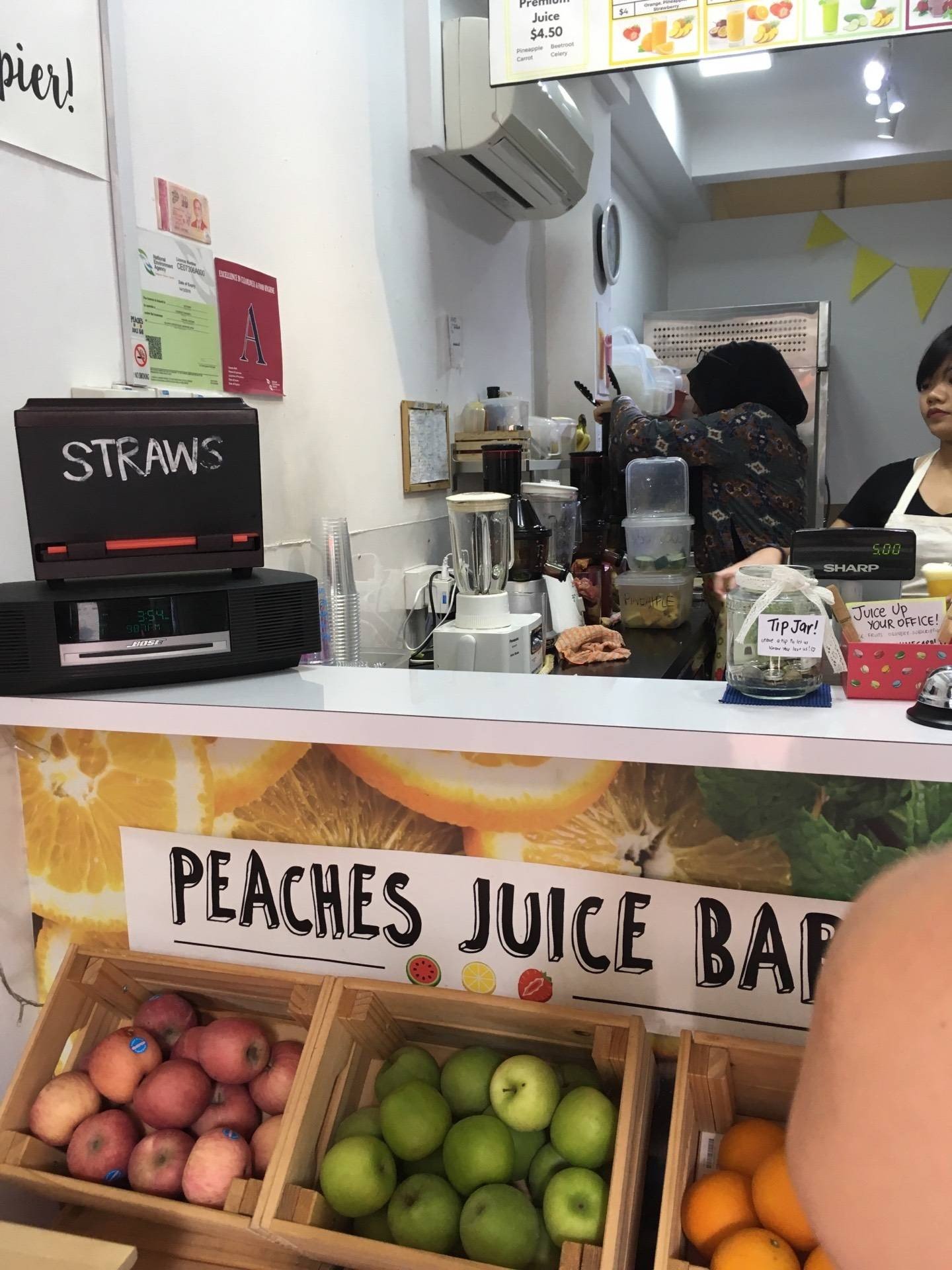 รีวิว Peaches Juice Bar ผลไม้สดๆ ปั่นได้รสละมุน ที่สำคัญ ไม่ใส่ syrup