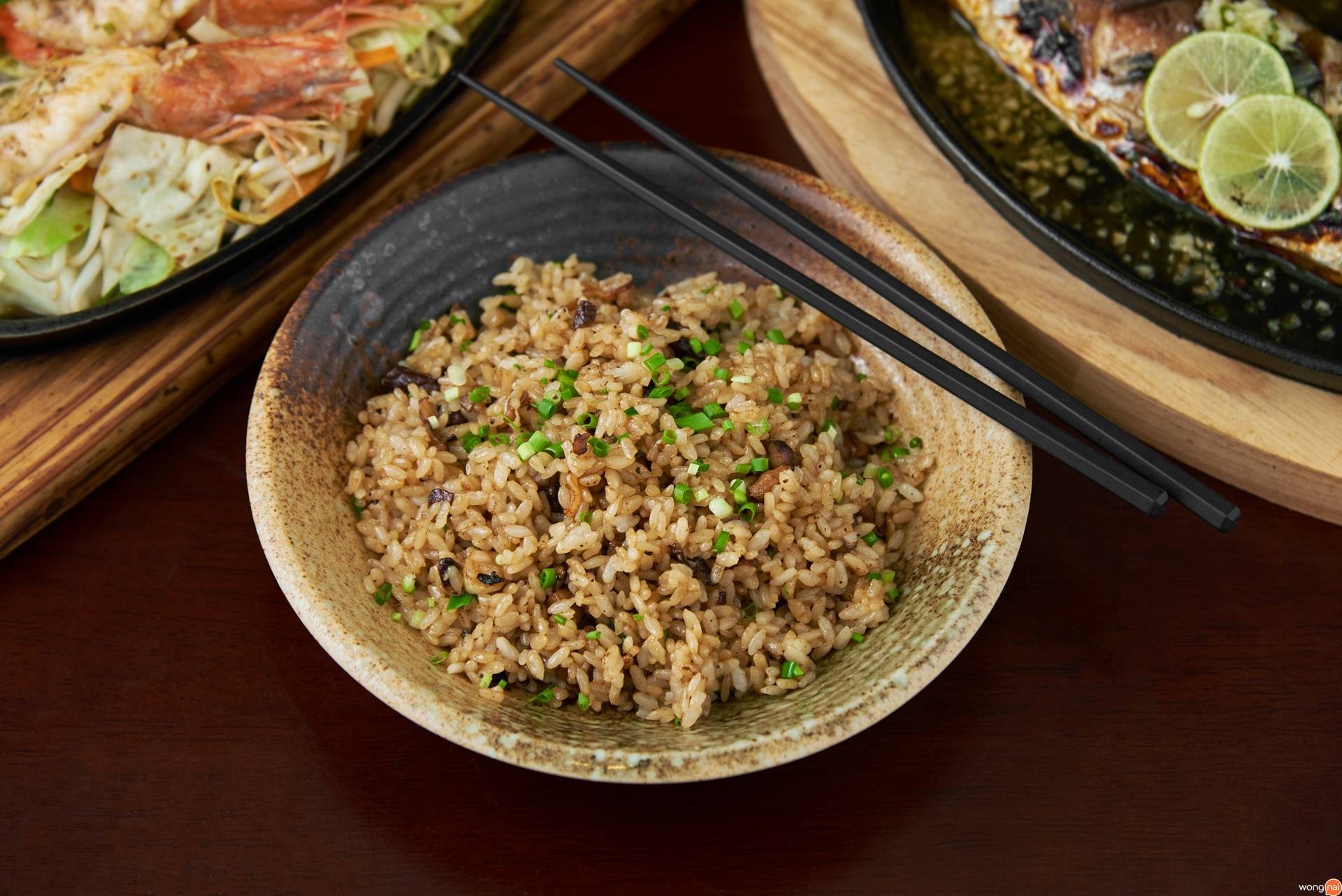 ข้าวผัดกระเทียม ร้าน GORO Japanese Restaurant Wongnai