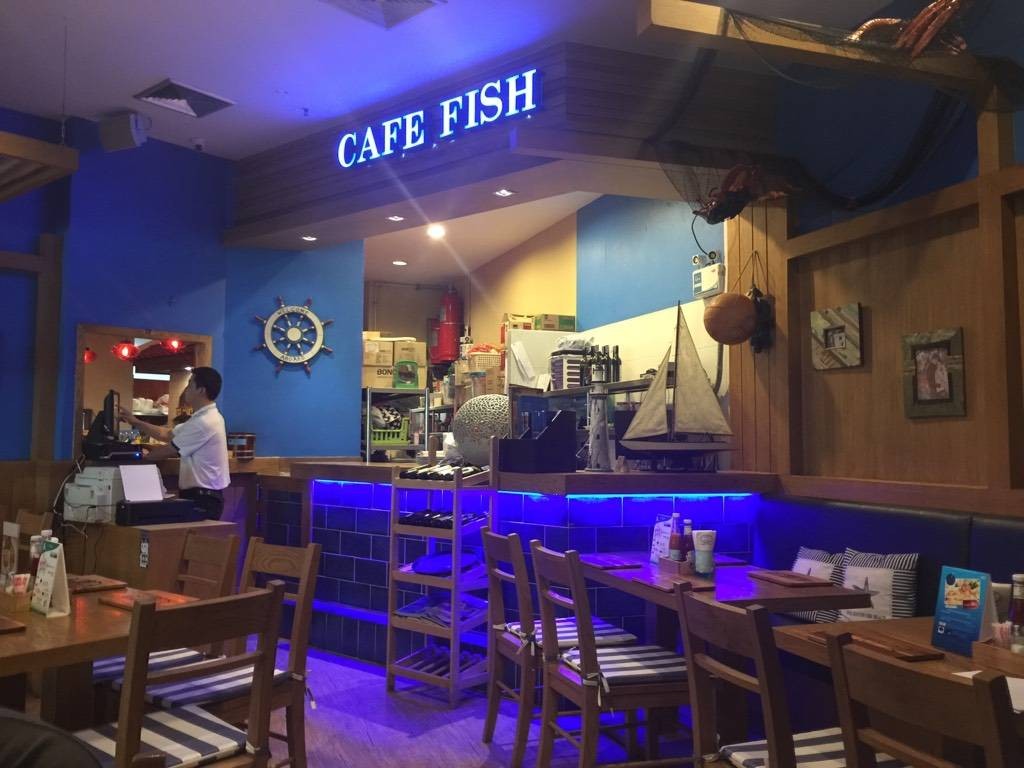 รีวิว Café Fish Terminal 21 fish and chips in Bangkok