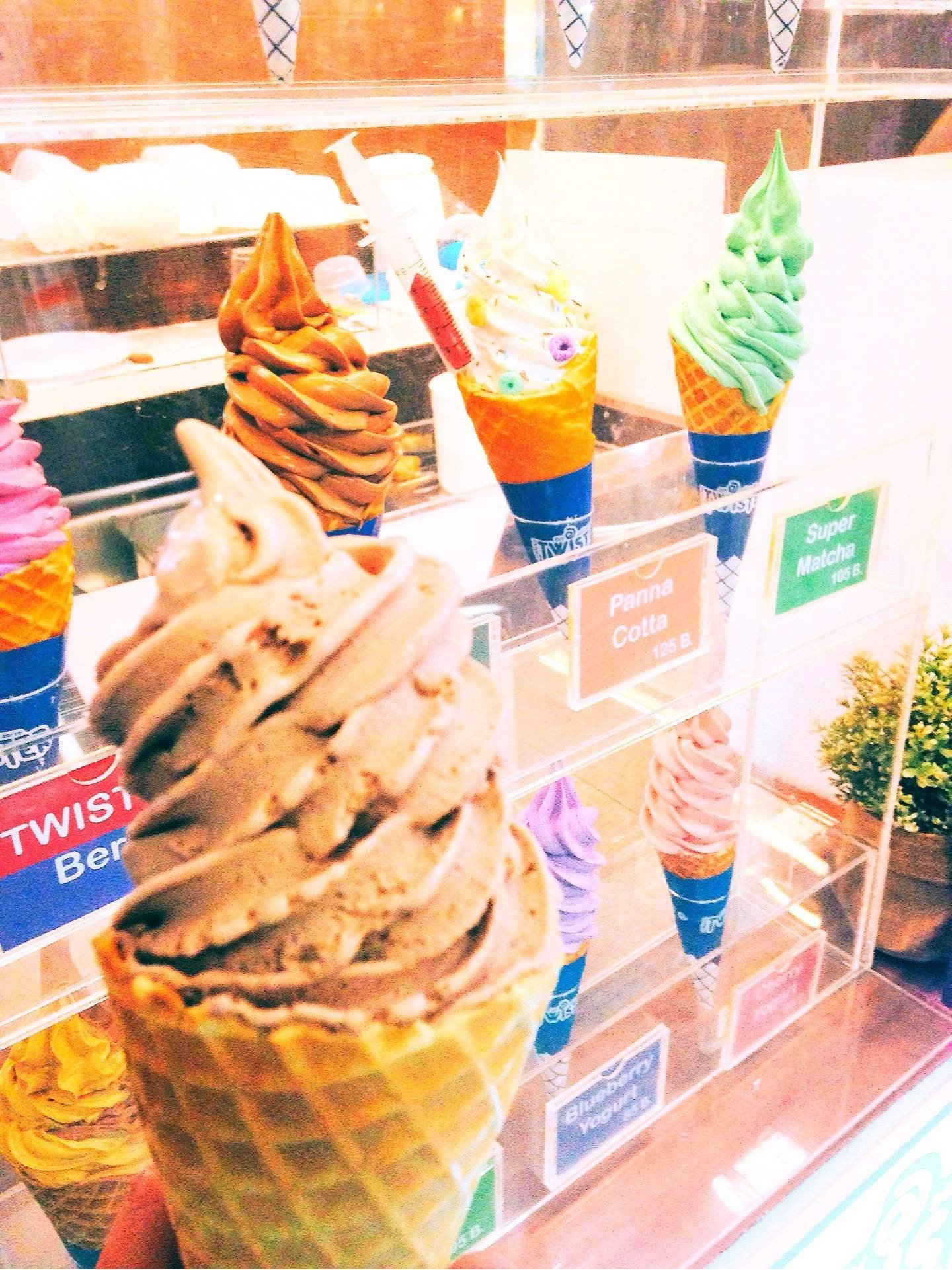 ร้าน Twister DIY soft serve สยามสแควร์ วัน รีวิวร้านอาหาร