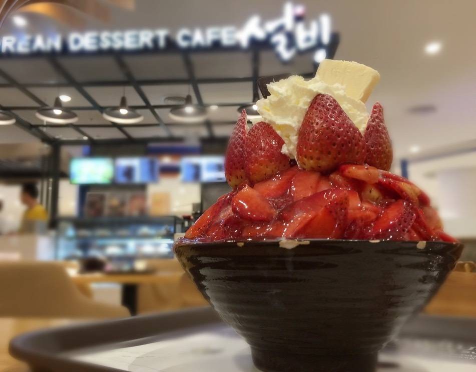 รีวิว Sulbing Korean Dessert Cafe central plaza westgate Wongnai