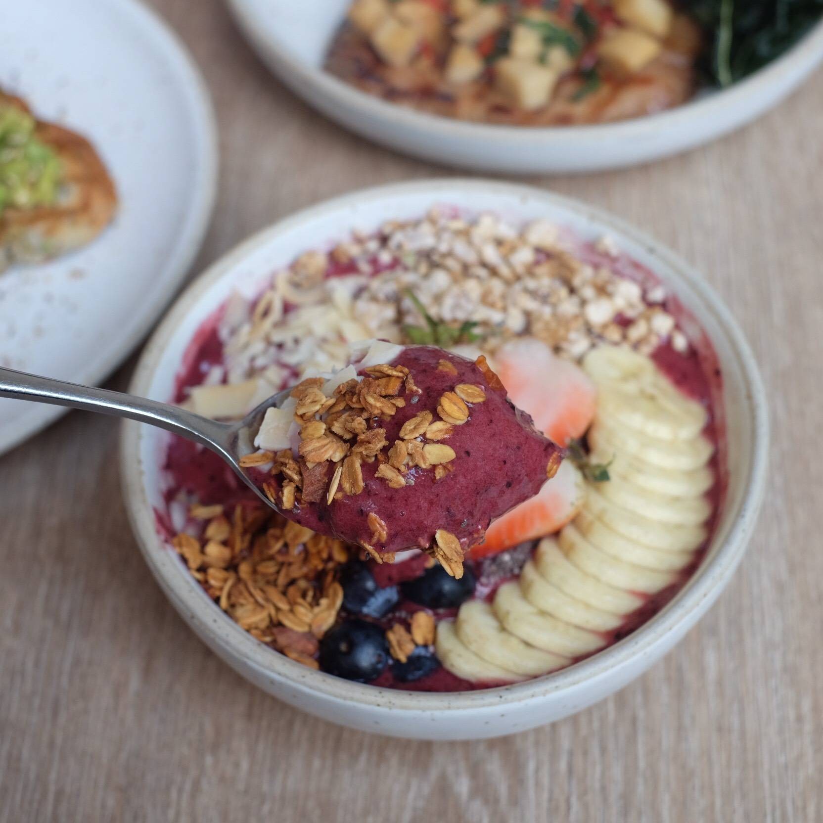 Acai • (260.) ร้าน Brekkie Organic Cafe & Juice Bar Wongnai