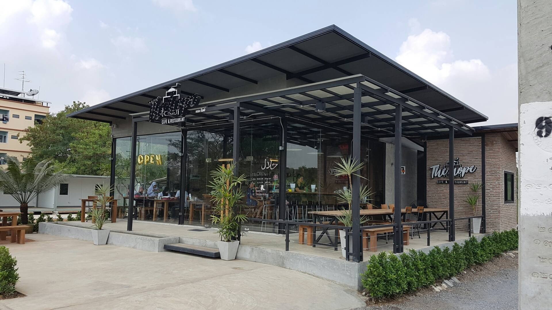 รีวิว The Hope Cafe ร้านกาแฟบรรยากาศดีเยี่ยมแห่งหนองจอก Wongnai