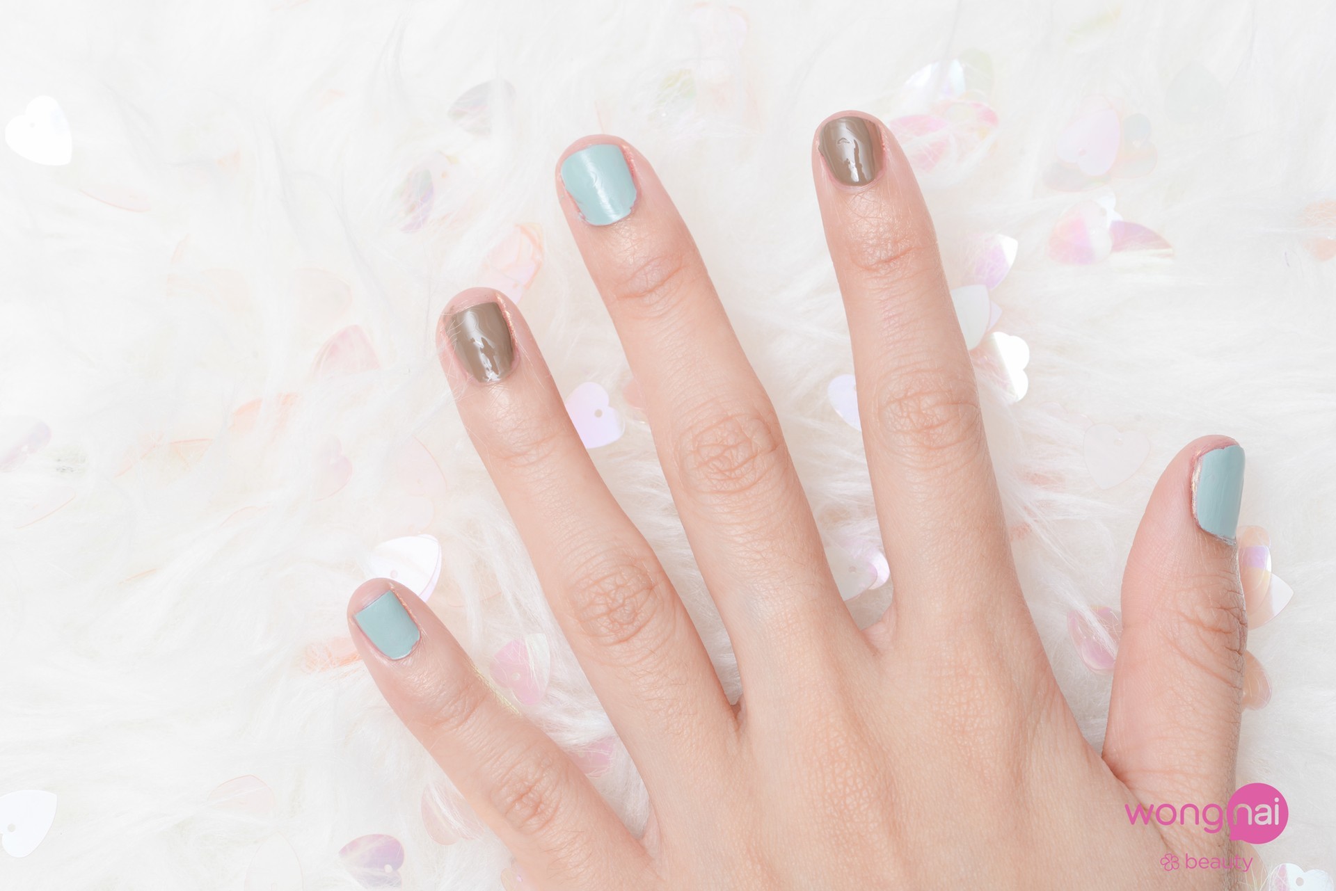 ♡ ทาสลับโทนสีกันก็น่ารัก สุดๆ อิอิ ♡