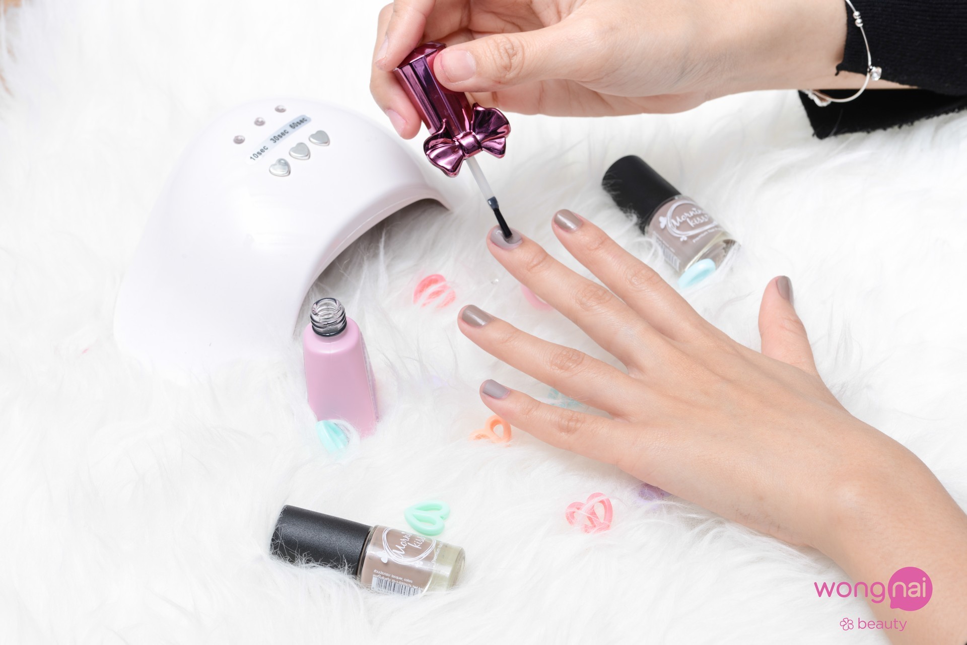 ♡ สีจะชัด และเงางามขึ้น ♡