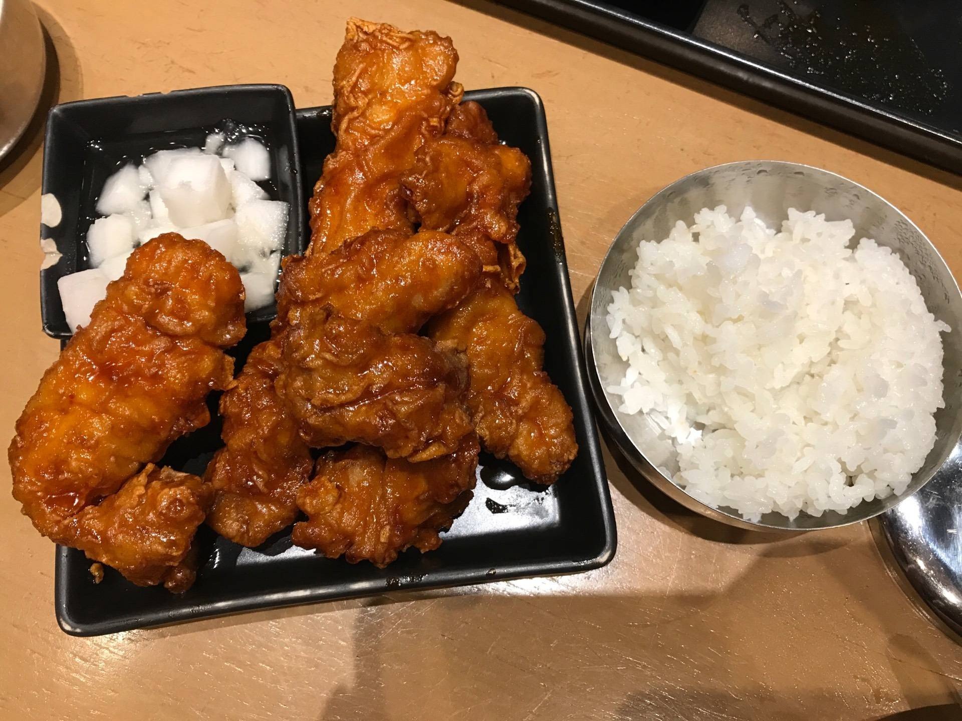 รีวิว BonChon สยามเซ็นเตอร์ ไก่ไร้กระดูก รส hot Wongnai