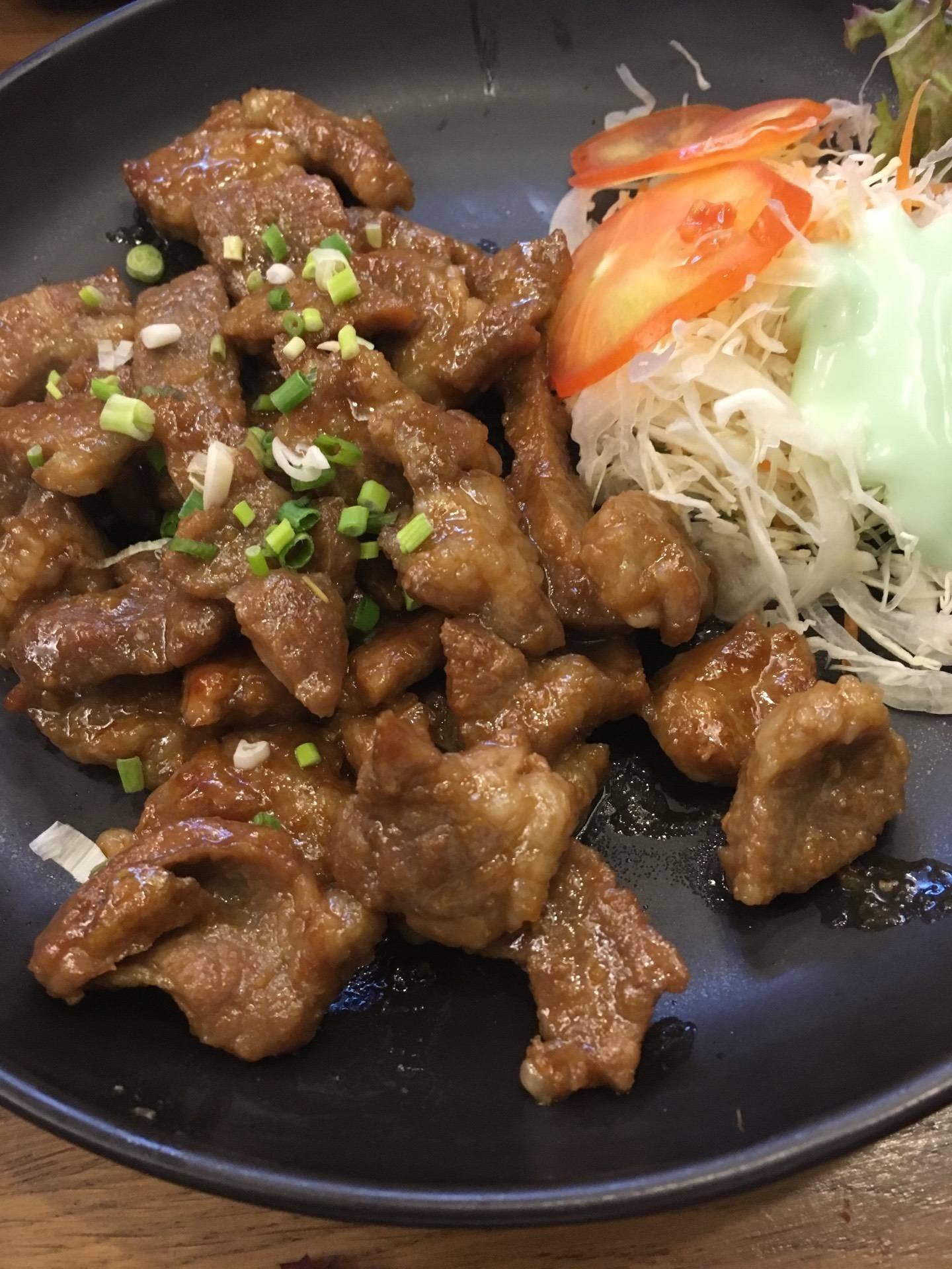 Pork Bukoki ร้าน The Bab Korean Bistro