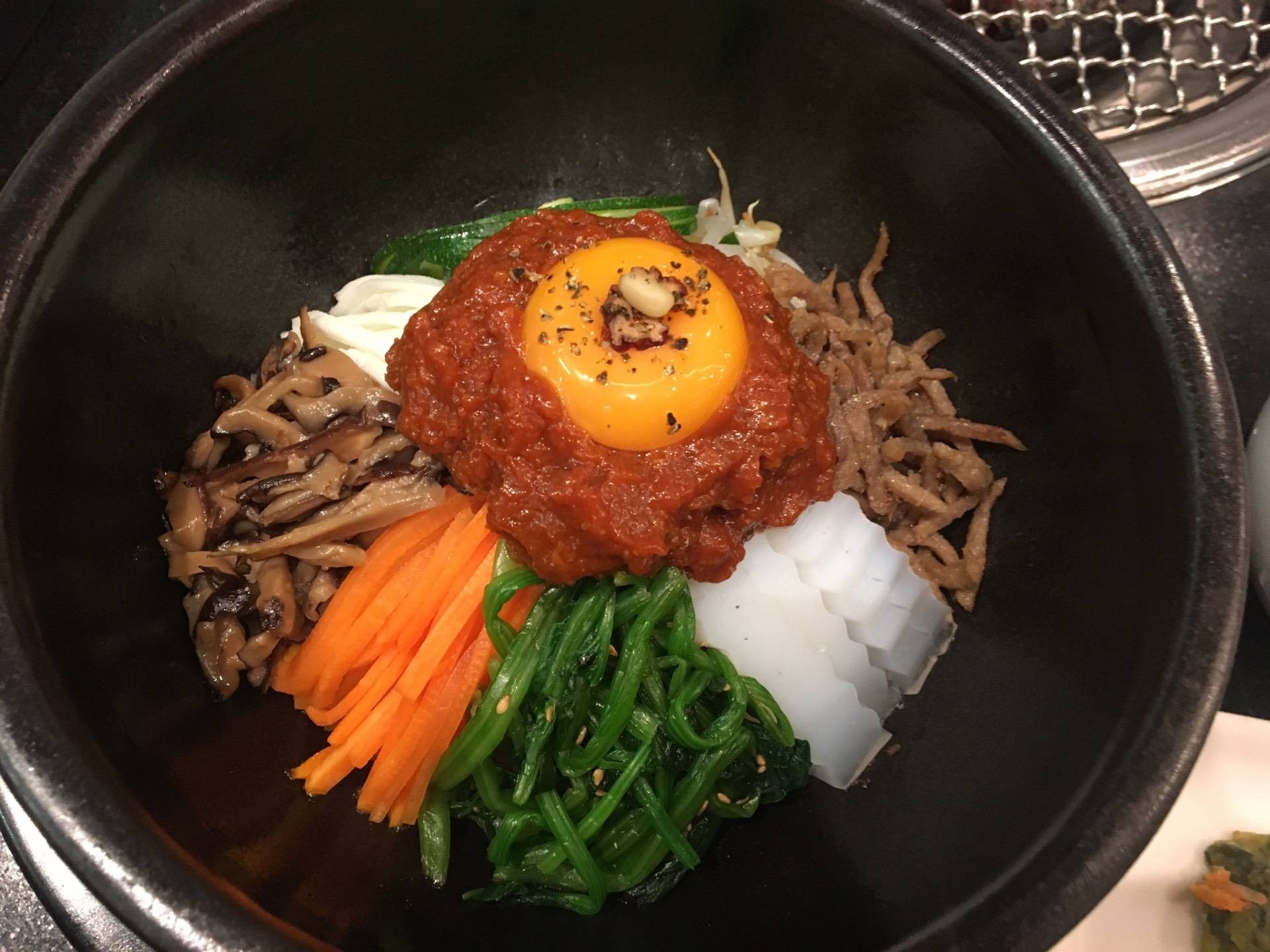 ข้าวยำเกาหลี ร้าน Korean Spoon The Promenade Wongnai