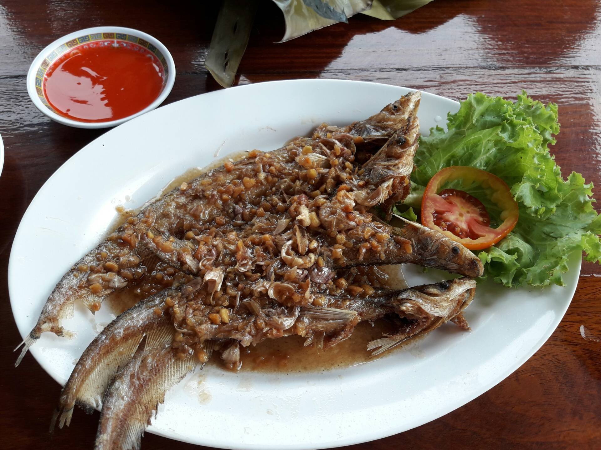 เมนูของร้าน ครัวจามจุรี อาหารป่า