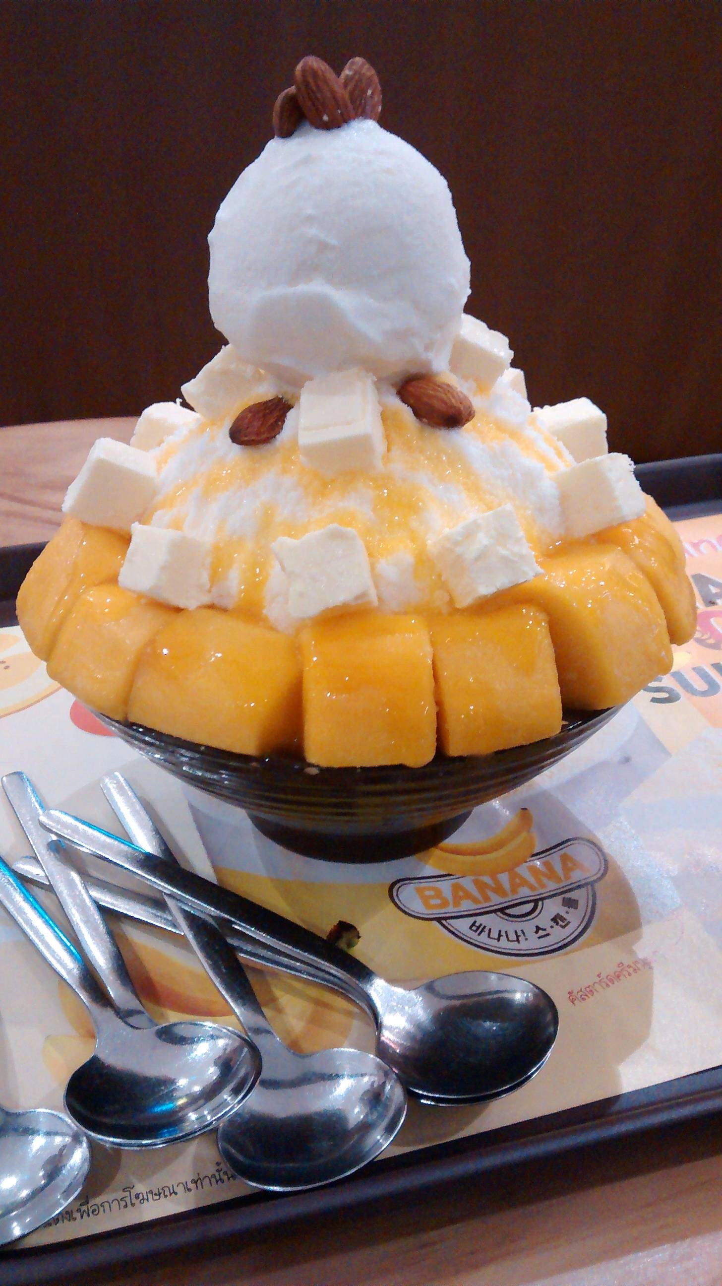 รีวิว Sulbing Korean Dessert Cafe central plaza westgate ขนมอร่อยแต่