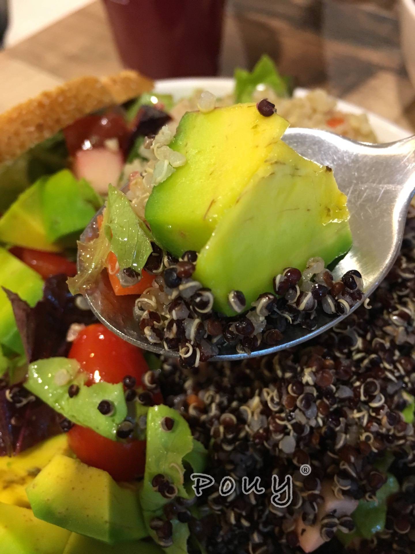 Superfood Detox (V) • ชอบมาก มีAvocado ด้วย น้ำสลัดlemon dressing ร้าน