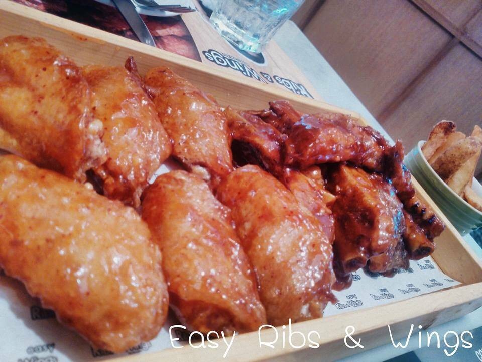 รีวิว Easy Ribs & Wings By Wine I Love You Central Eastville อร่อยแบบ