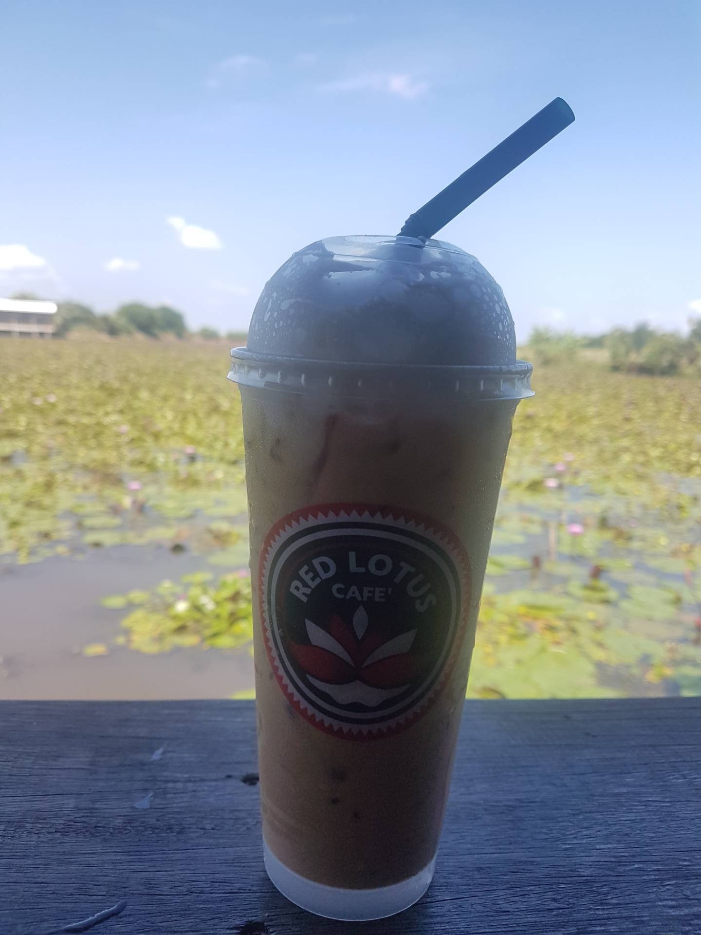 เมนูของร้าน Red Lotus Cafe ตลาดทุ่งบัวแดง บางเลน