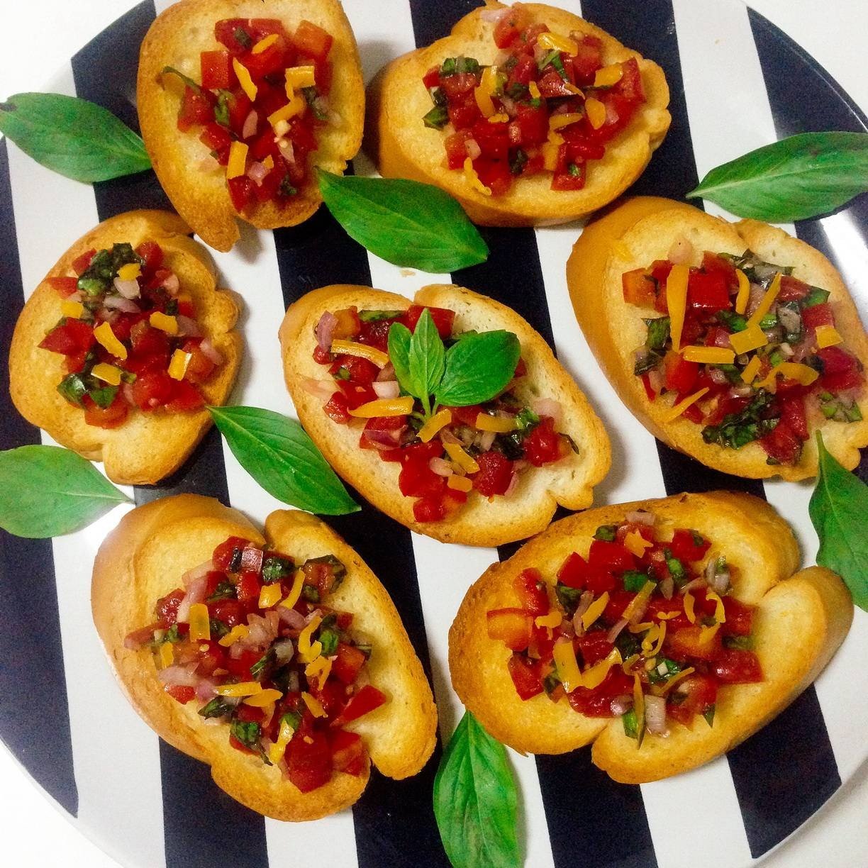 Bruschetta Appetizersของอิตาลี ทำง่ายไม่ยากอย่างที่คิด