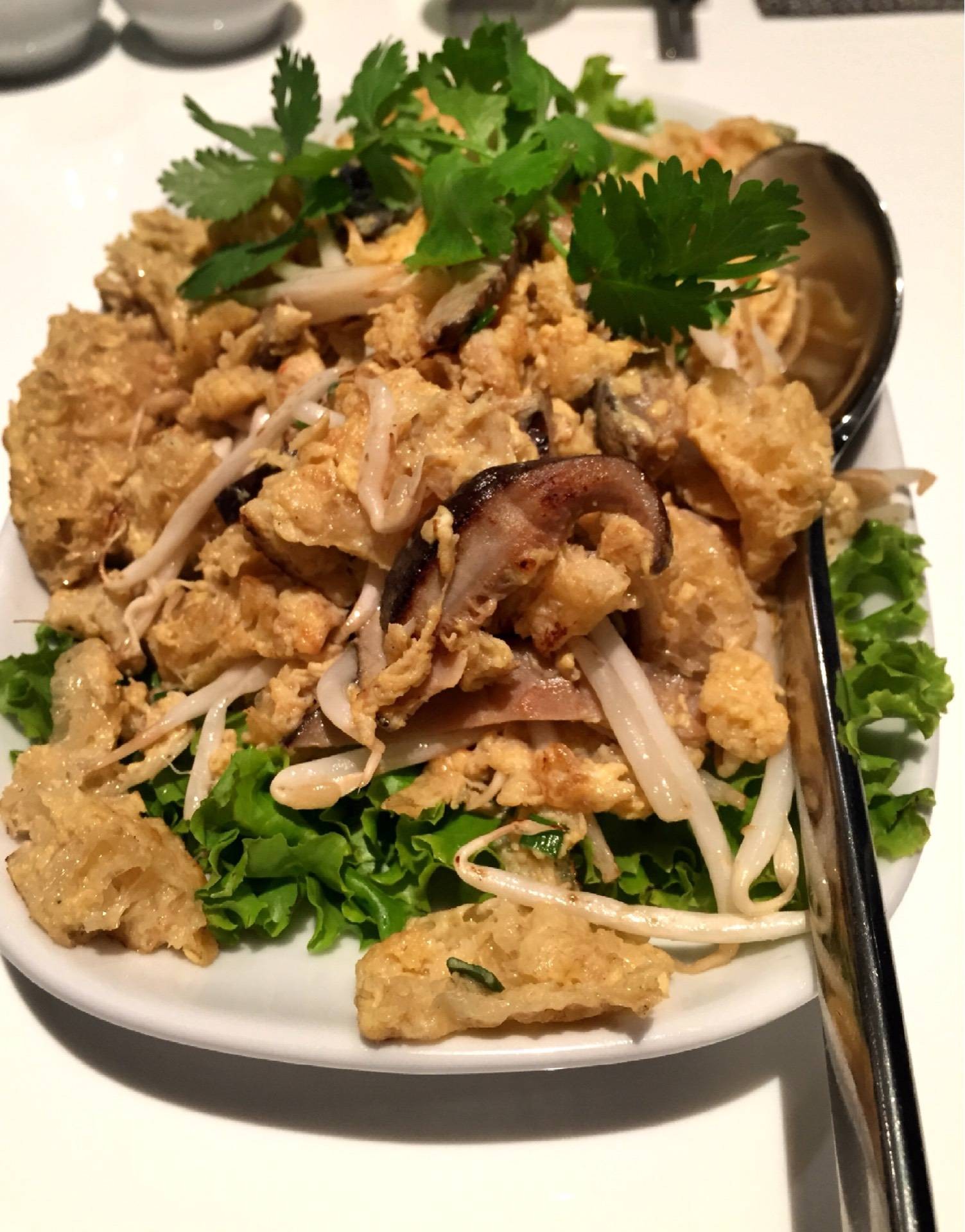 กระเพาะปลาผัดแห้ง ร้าน Tapestry Restaurant Kantary Hotel Korat Wongnai