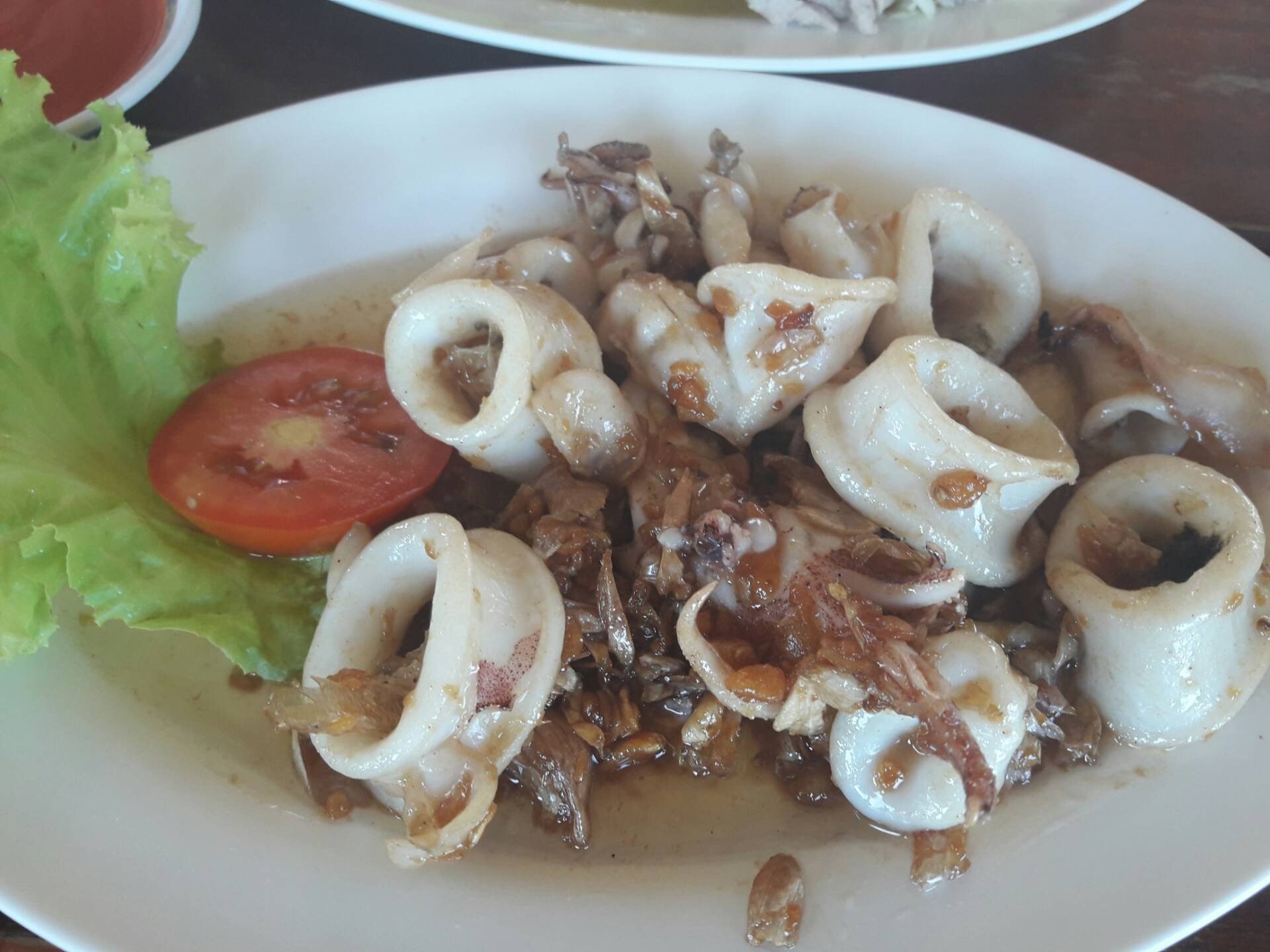 เมนูของร้าน ครัวจามจุรี อาหารป่า