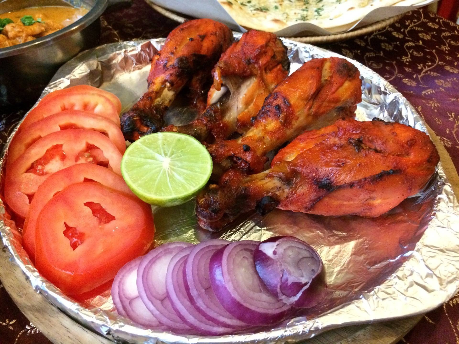 Tandoori Chicken ร้าน Namaste Ganesha Indian Food House หาดใหญ่ Wongnai
