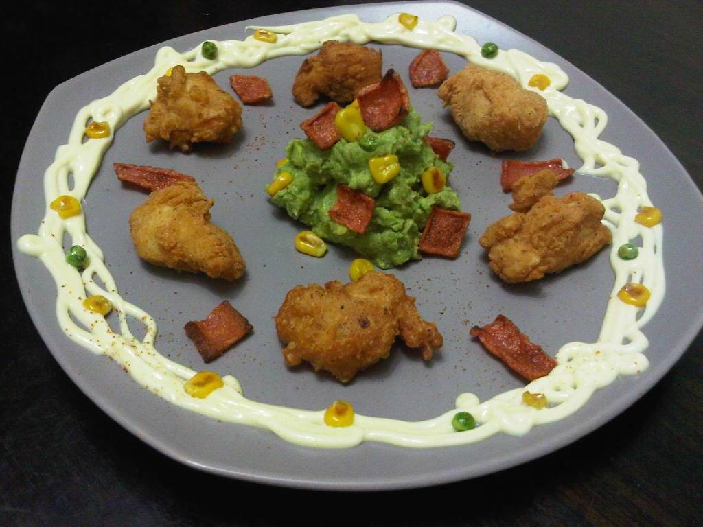 Homemade Nuggets & Mashed Avocado 🥑