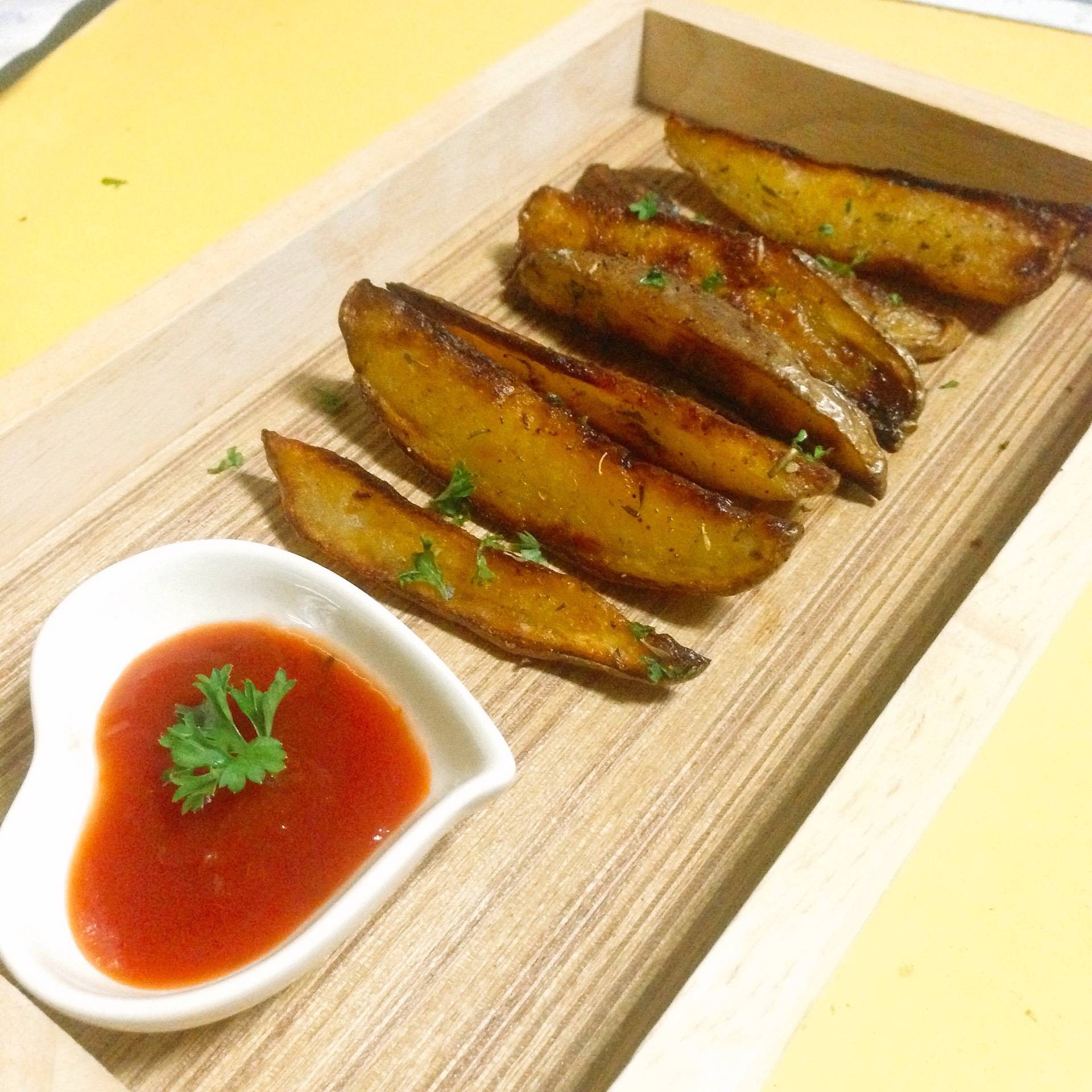 Potato Wedges แบบอบ