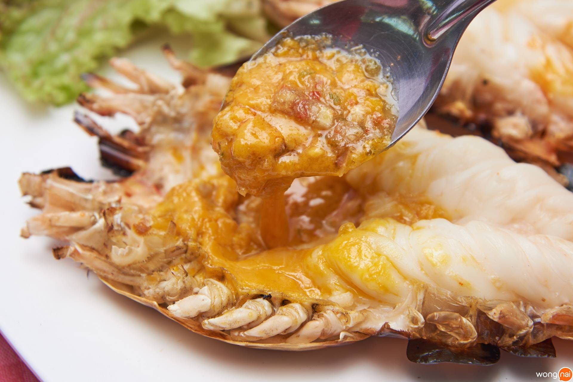 กุ้งแม่น้ำเผา ของ ร้าน คิวทอง คิทเช่น