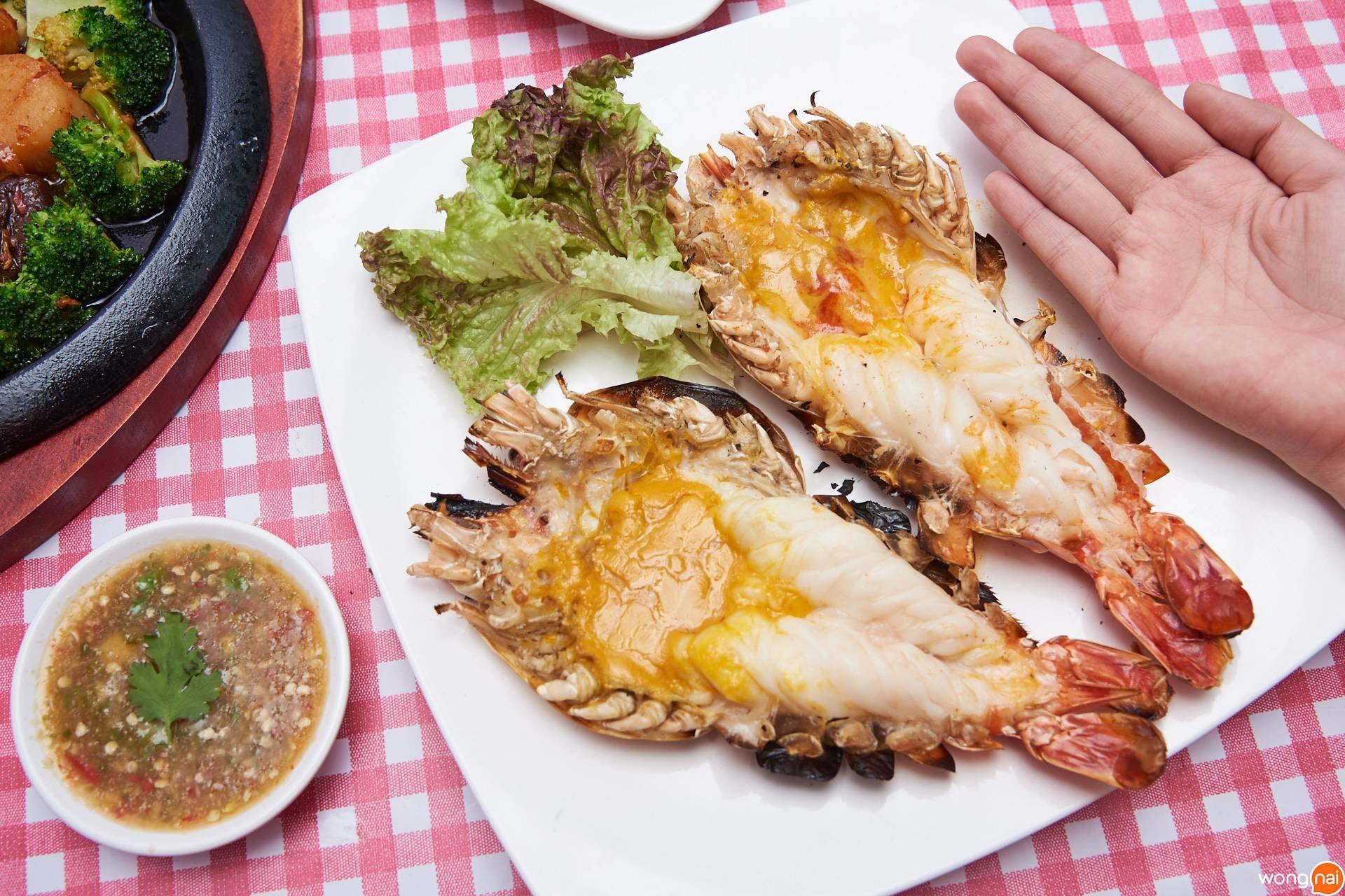 กุ้งแม่น้ำเผา ของ ร้าน คิวทอง คิทเช่น