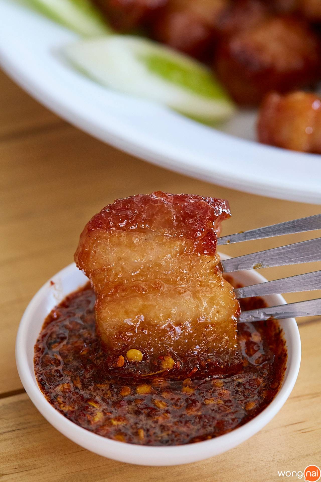 หมูสามชั้นออริจินอล ร้าน หมูทอด BunBun