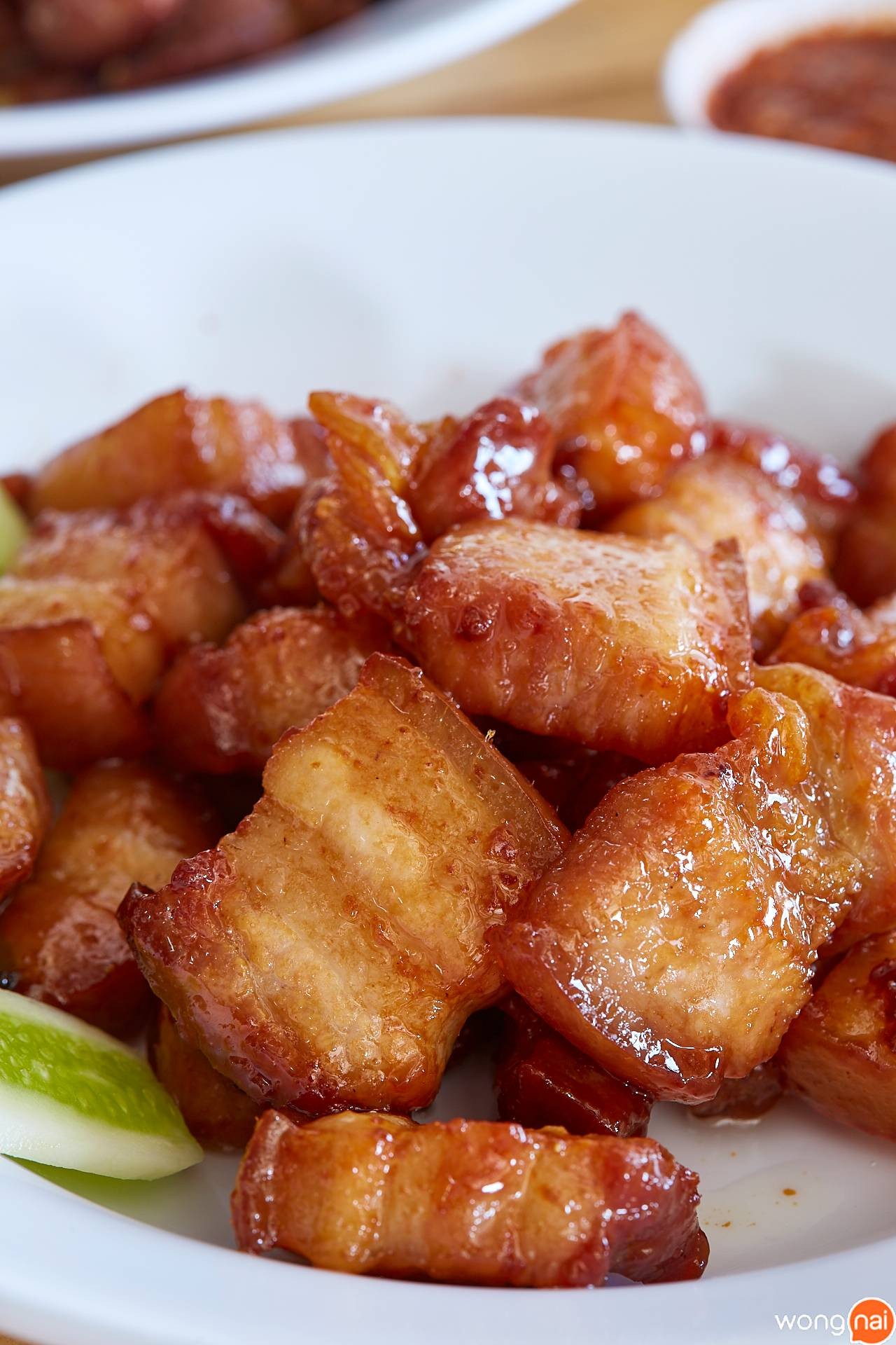 หมูสามชั้นออริจินอล ร้าน หมูทอด BunBun