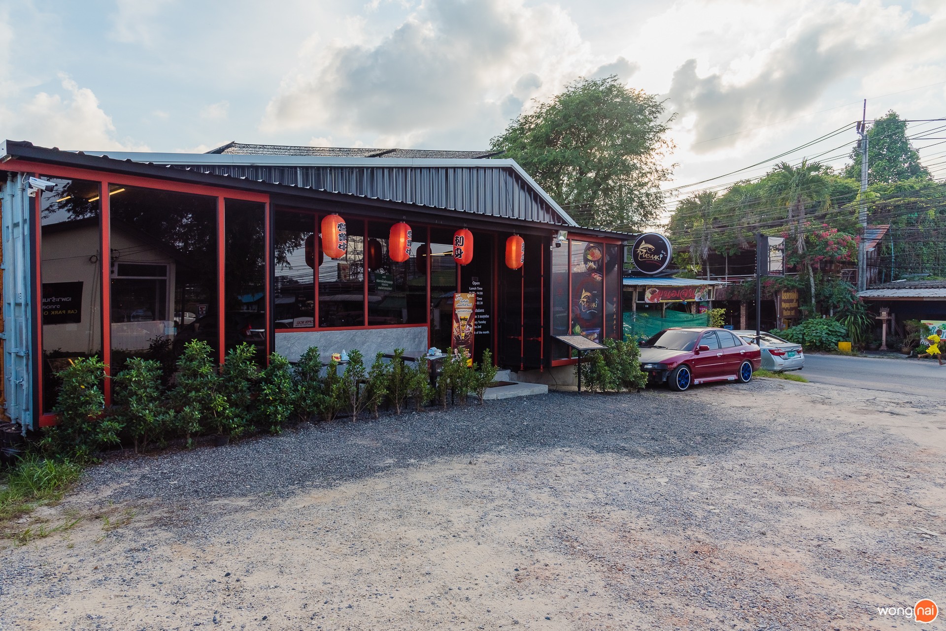 บรรยากาศหน้าร้าน “Masaaki Sushi” ภูเก็ต