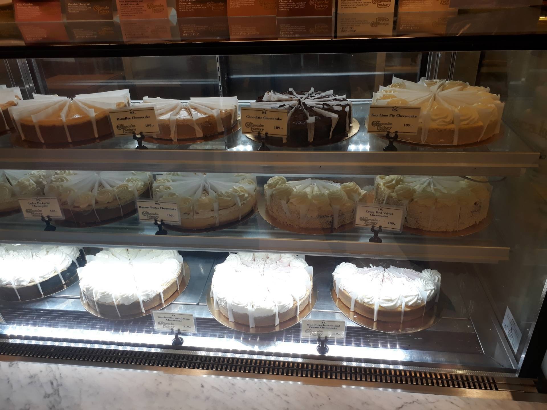 รูป The Cheesecake Factory Bakery สยามพารากอน