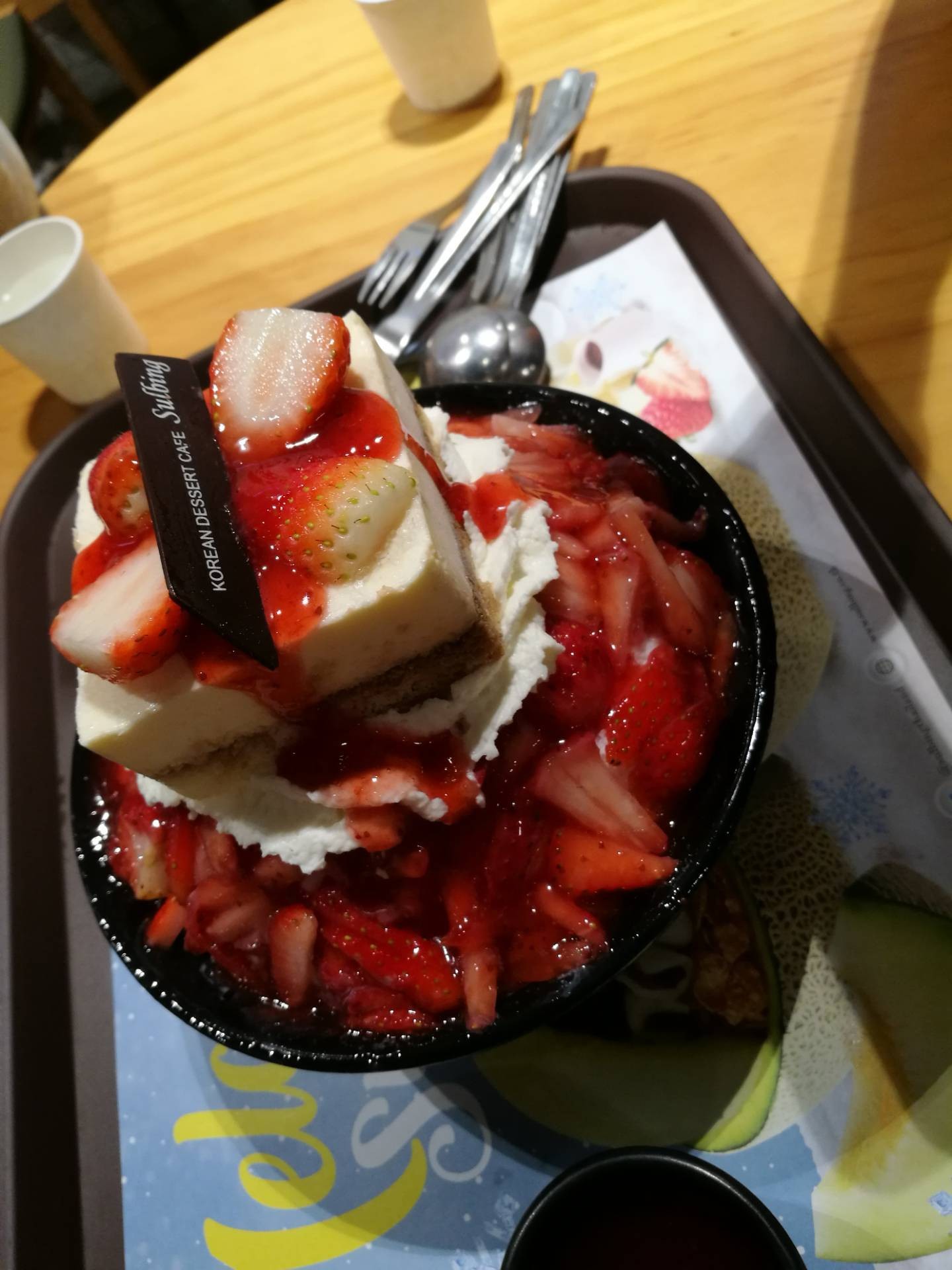 รีวิว Sulbing Korean Dessert Cafe สยามเซ็นเตอร์ หวานๆฟินๆไปค่าาา