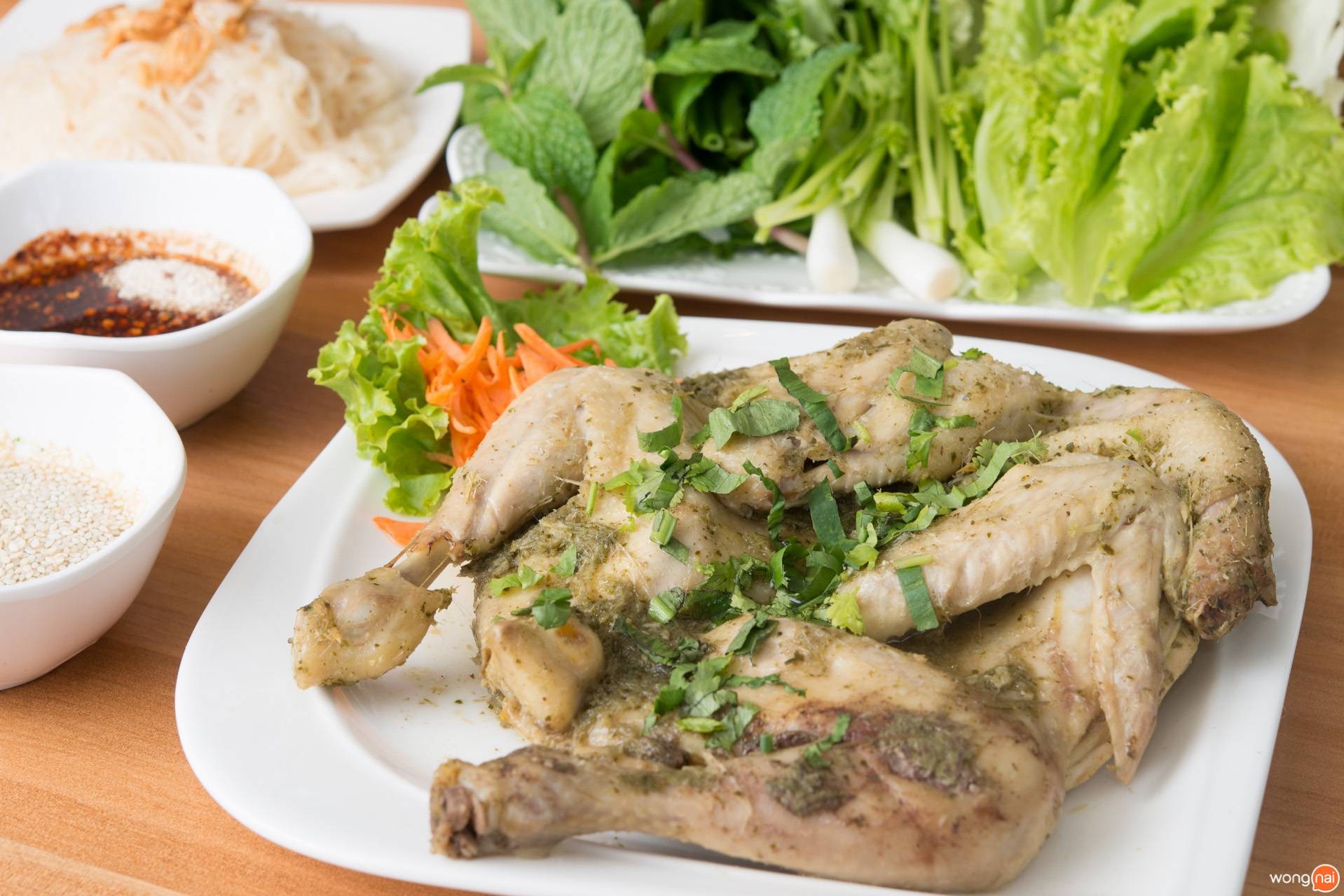 เมนู ไก่นึ่ง ร้าน นัวเว่อร์ ขอนแก่น