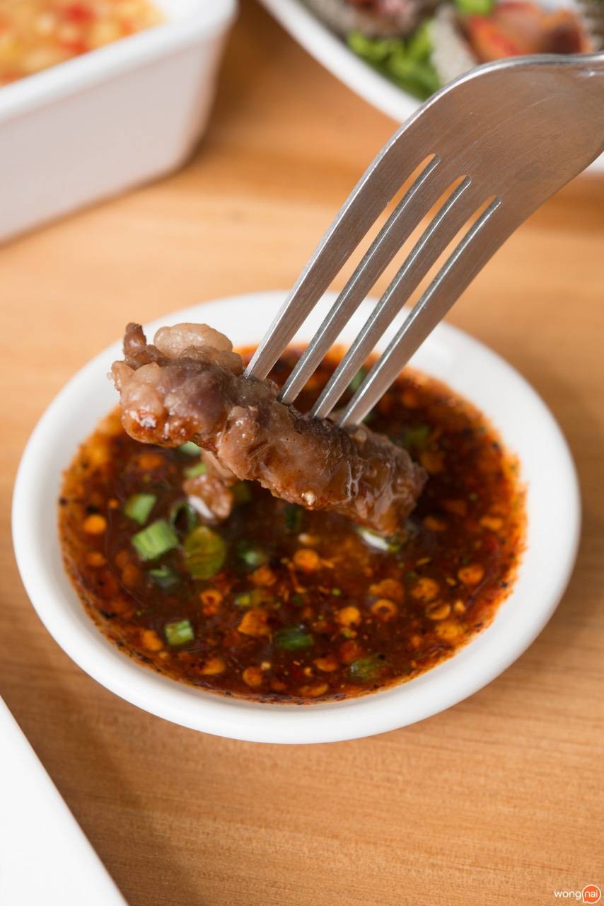 เมนู เนื้อโคขุนย่าง ร้าน นัวเว่อร์ ขอนแก่น