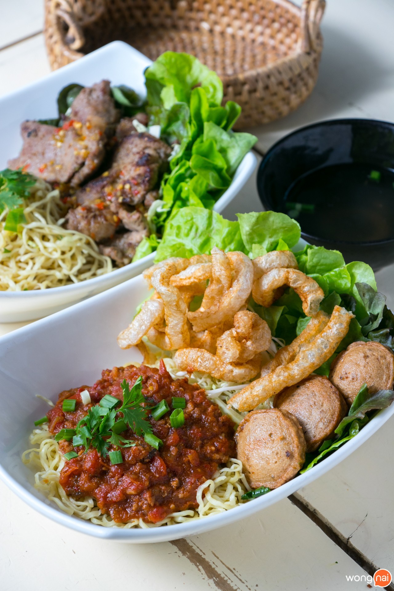 เมนู บะหมี่สาวเชียงใหม่ ร้าน Zood zood นิมมาน เชียงใหม่