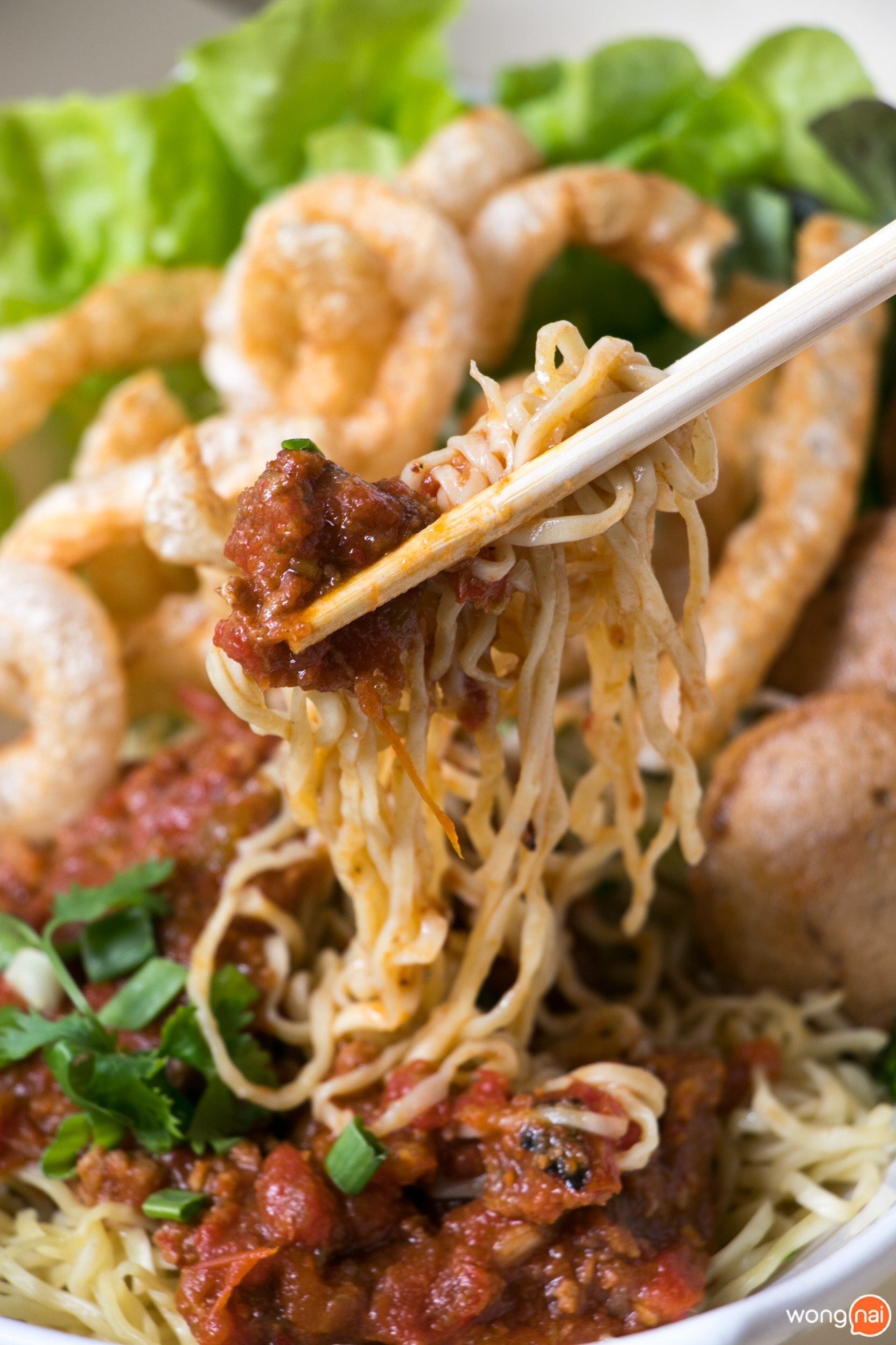 เมนู บะหมี่สาวเชียงใหม่ ร้าน Zood zood นิมมาน เชียงใหม่