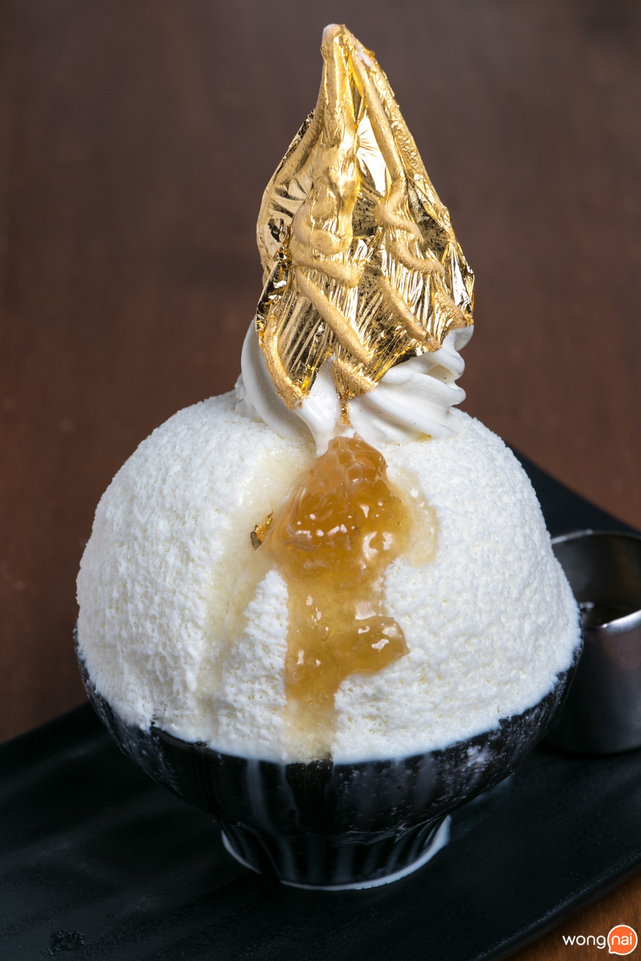 เมนู The Golden Kakigori ร้าน Sofuto Cream เชียงใหม่
