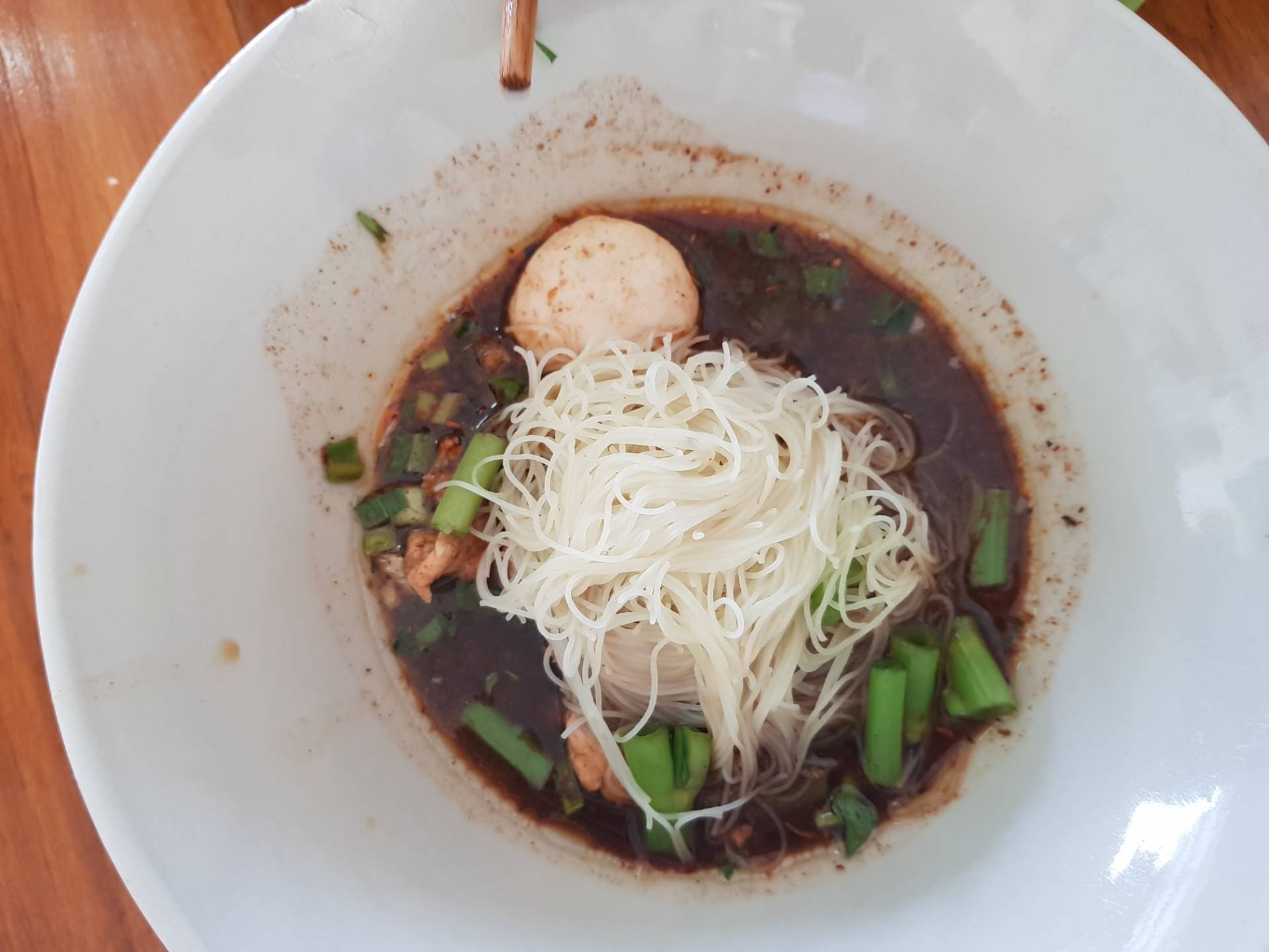 เมนูของร้าน ก๋วยเตี๋ยวเรือหน้ามน บางเลน
