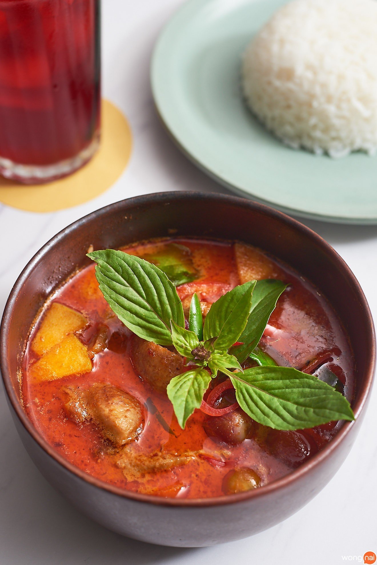แกงเผ็ดเป็ดย่าง The Terrace