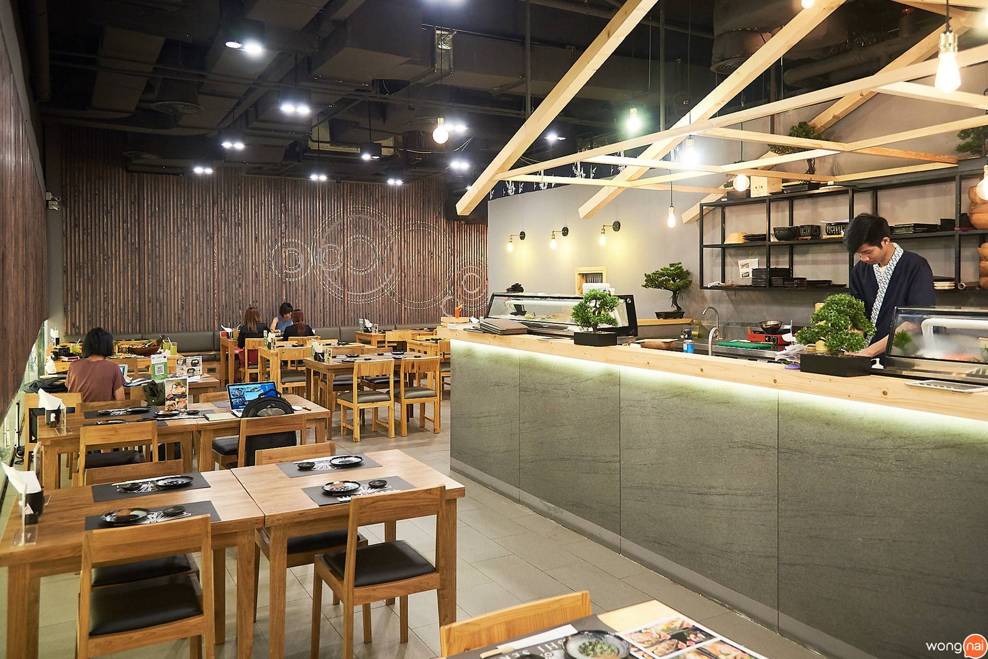บรรยากาศภายในร้าน Sushi Seki