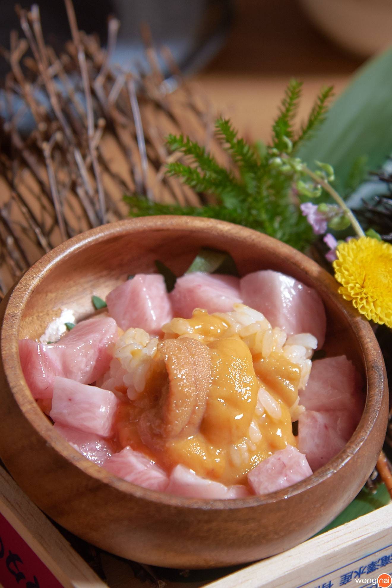 “ข้าวคลุก Uni-Otoro” ของร้าน Sushi Seki