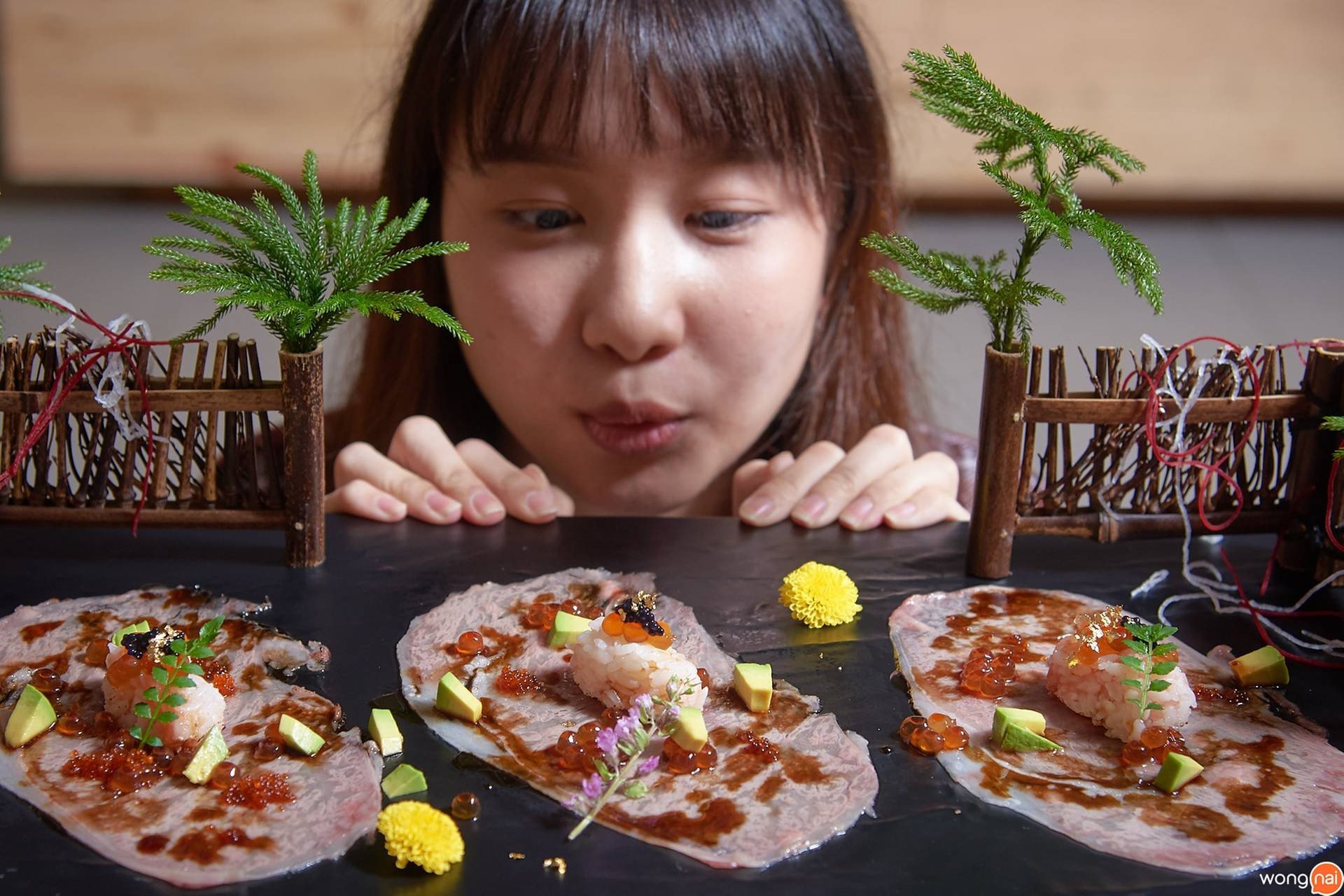 “Chef Wagyu Mentai Sushi” ของร้าน Sushi Seki